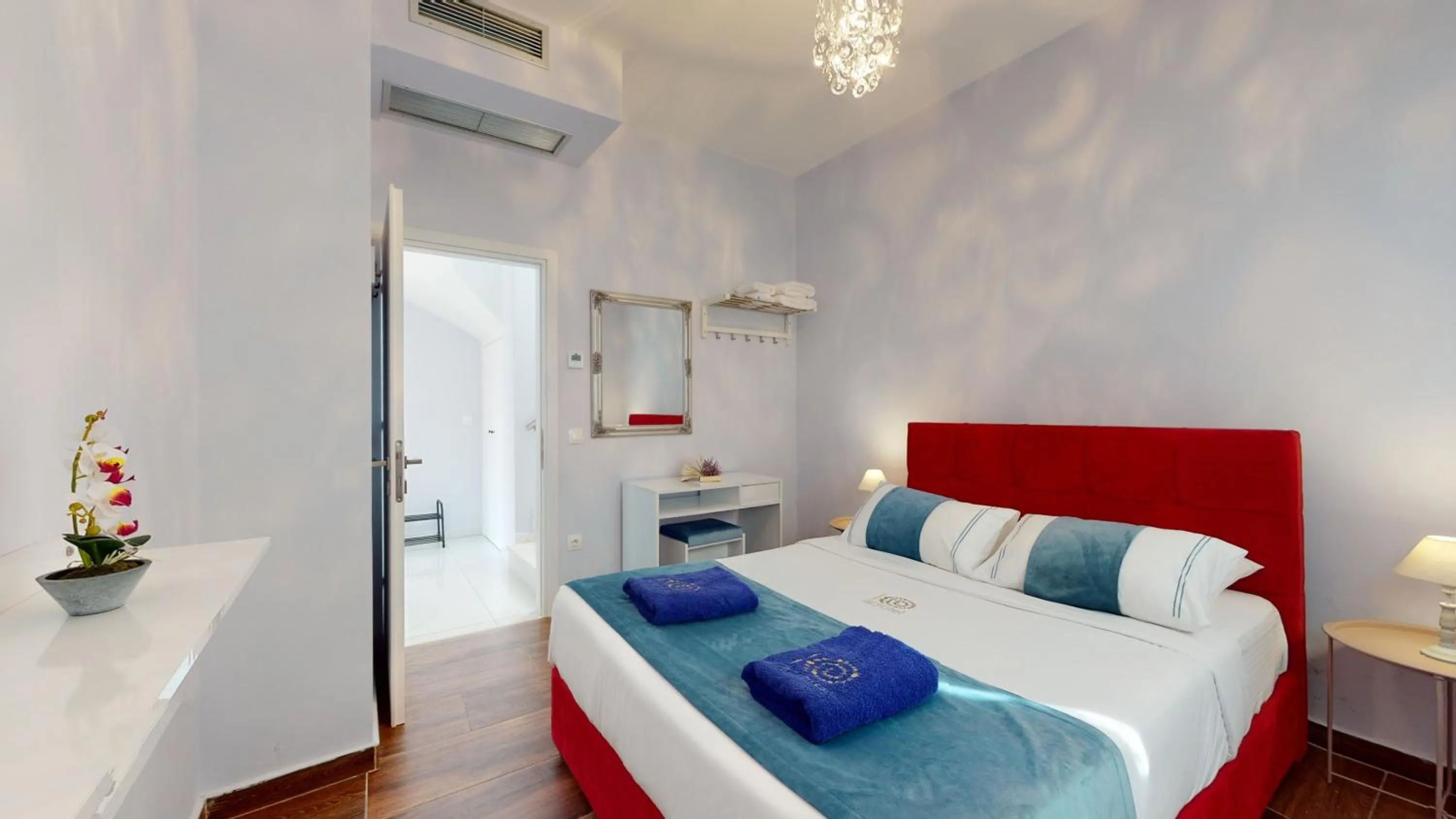Bedroom, Bed in Acrotel Porto Brava Luxury Villas