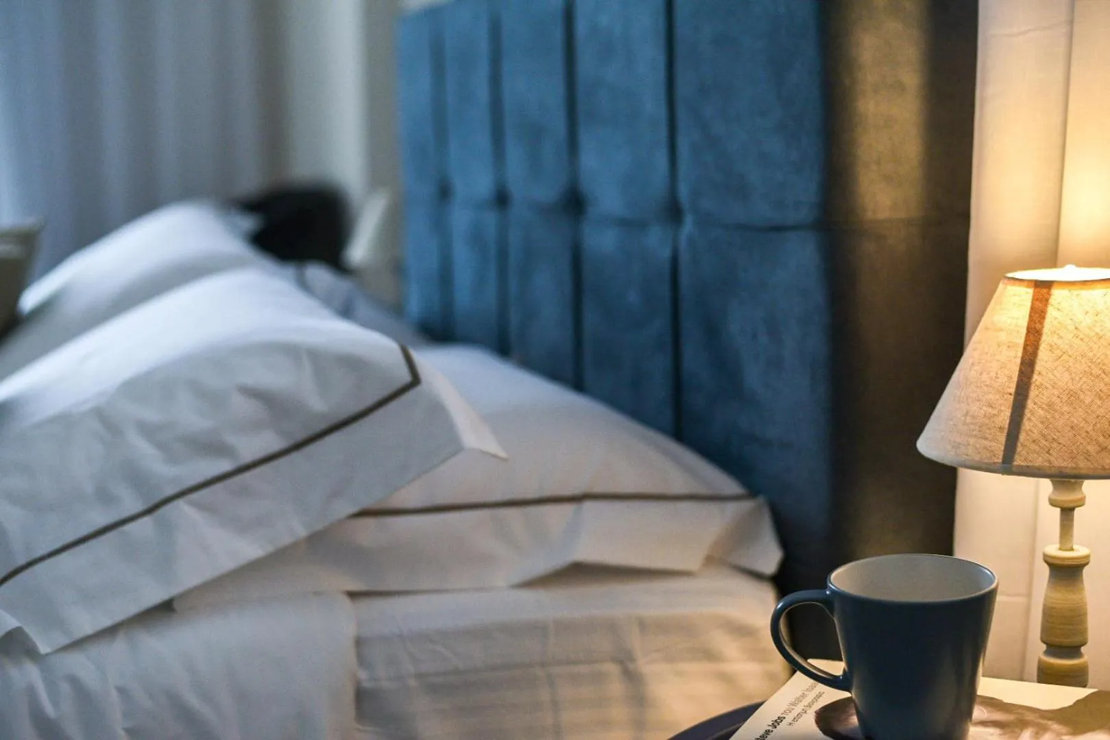 Bed in Acrotel Porto Brava Luxury Villas