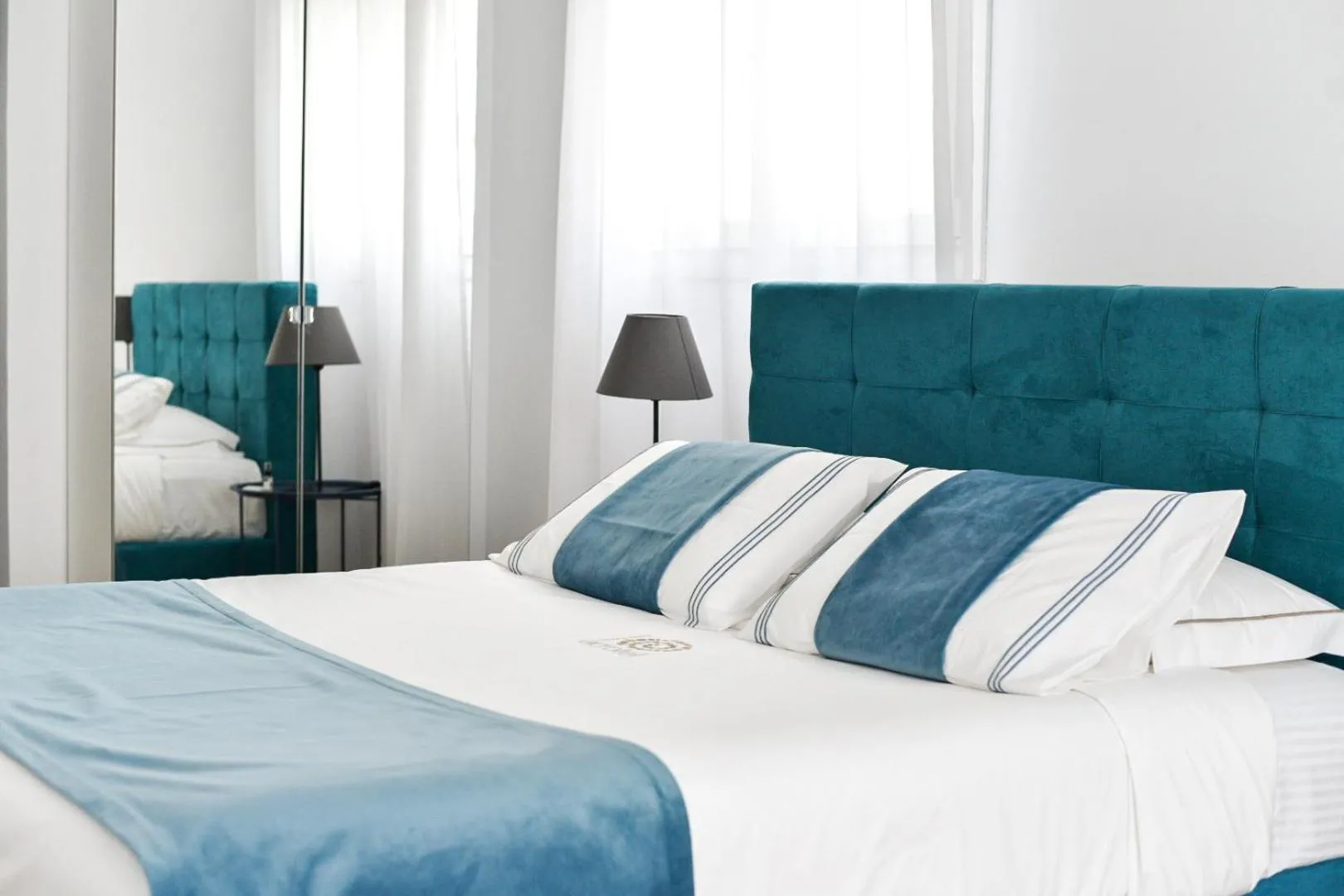 Bed in Acrotel Porto Brava Luxury Villas