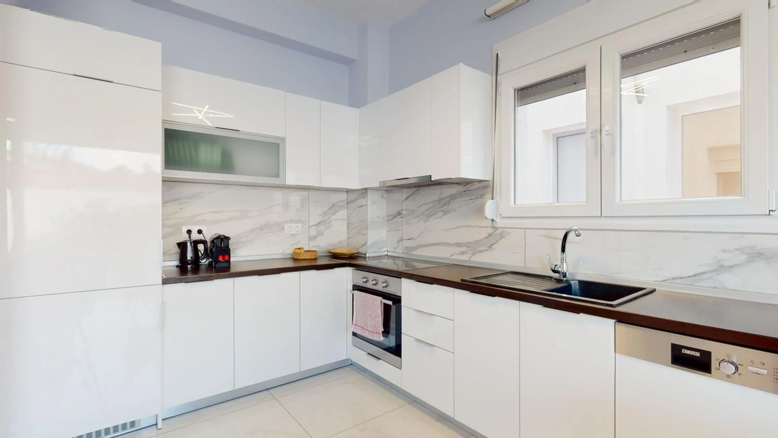 Kitchen or kitchenette in Acrotel Porto Brava Luxury Villas