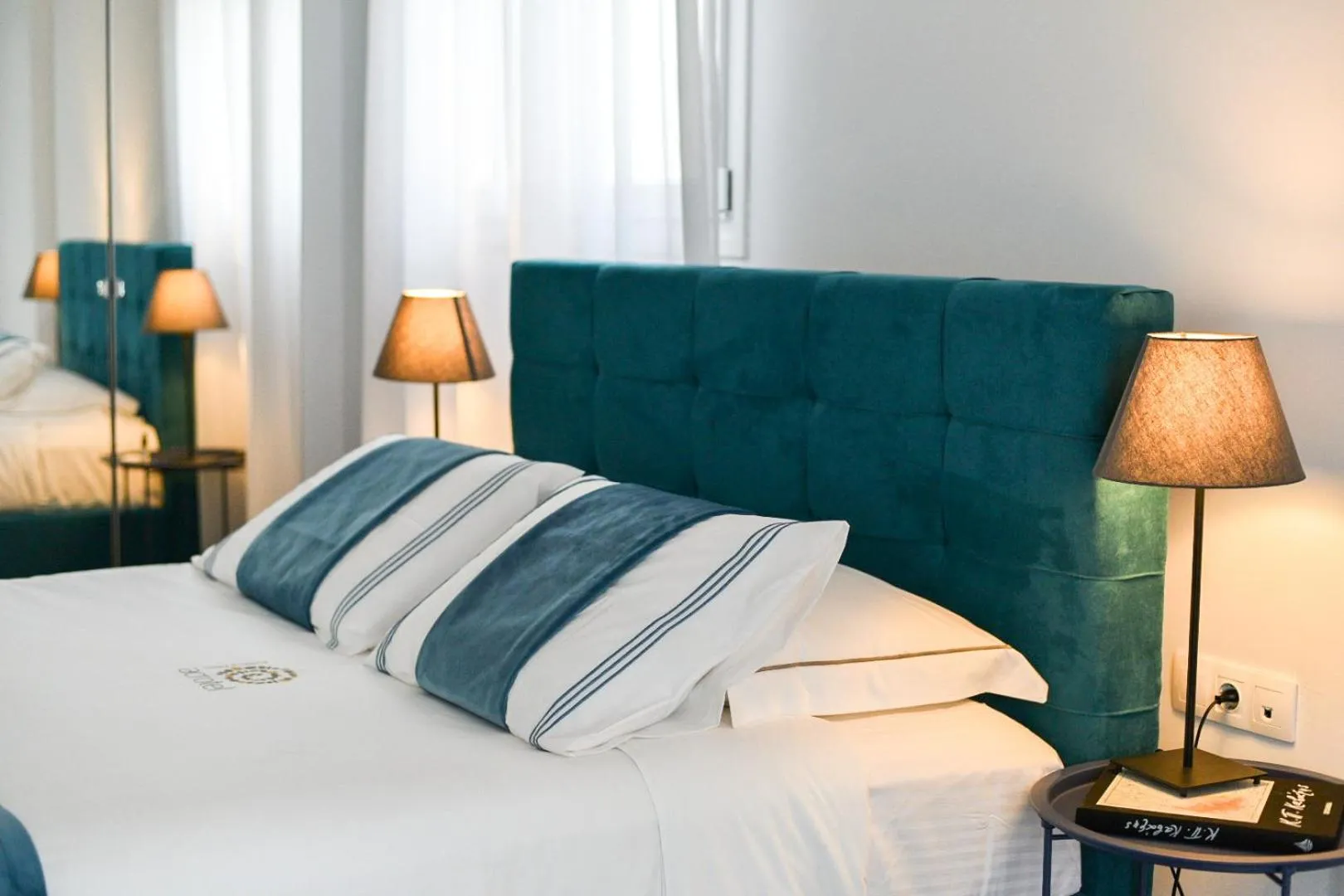 Bed in Acrotel Porto Brava Luxury Villas