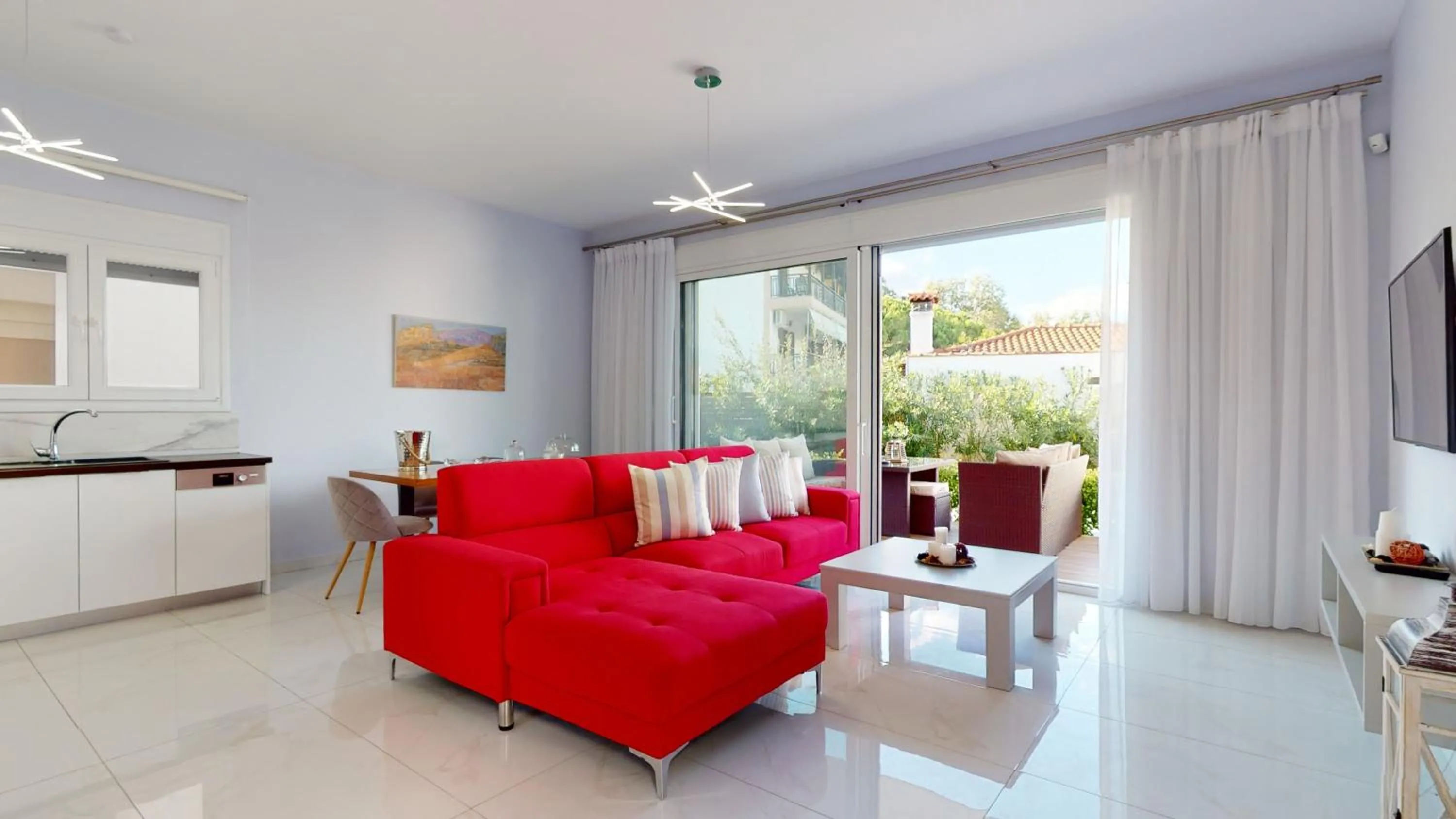 TV and multimedia in Acrotel Porto Brava Luxury Villas
