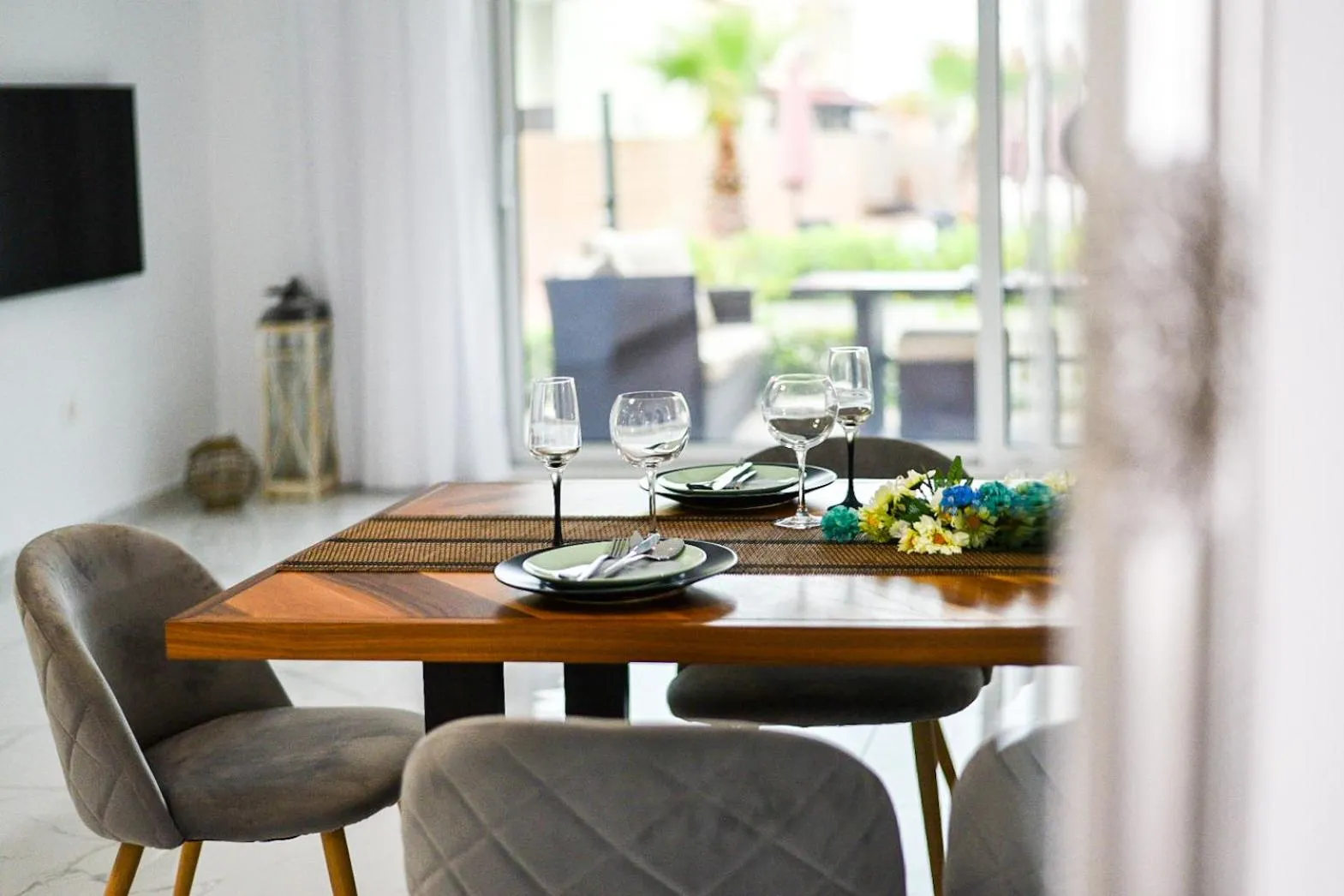 Living room in Acrotel Porto Brava Luxury Villas