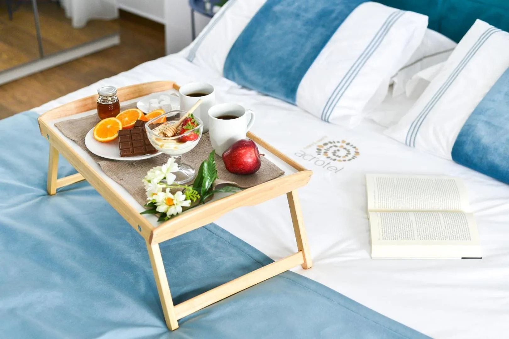 Breakfast, Bed in Acrotel Porto Brava Luxury Villas