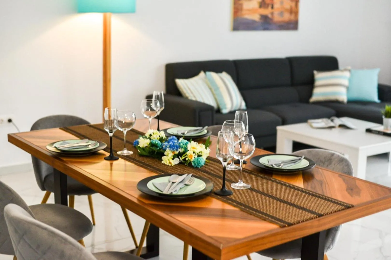 Dining area in Acrotel Porto Brava Luxury Villas