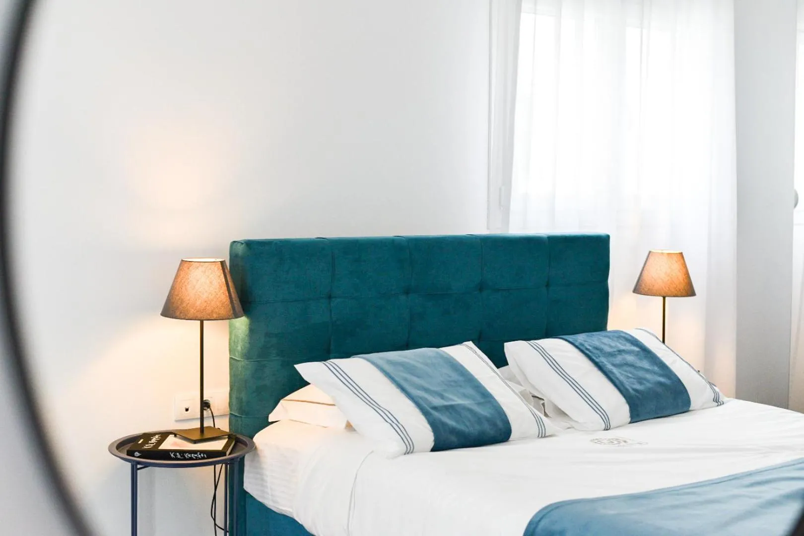 Bed in Acrotel Porto Brava Luxury Villas