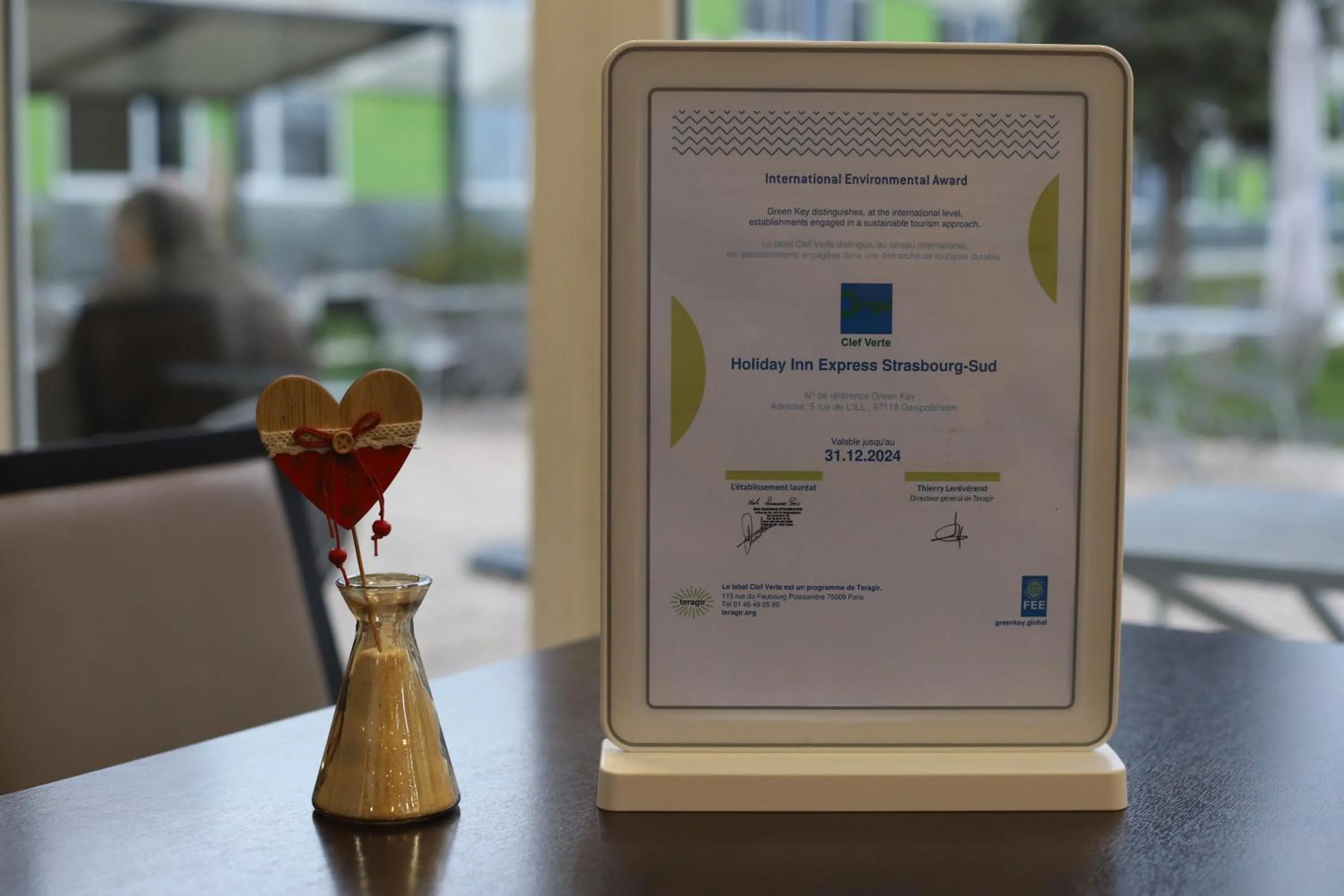 Logo/Certificate/Sign in Holiday Inn Express Strasbourg - Sud by IHG