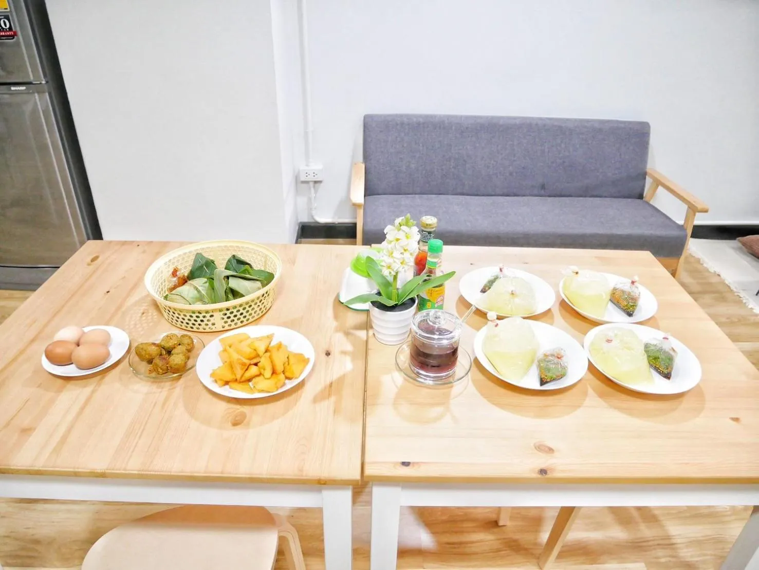 Food in Saiyud Hostel