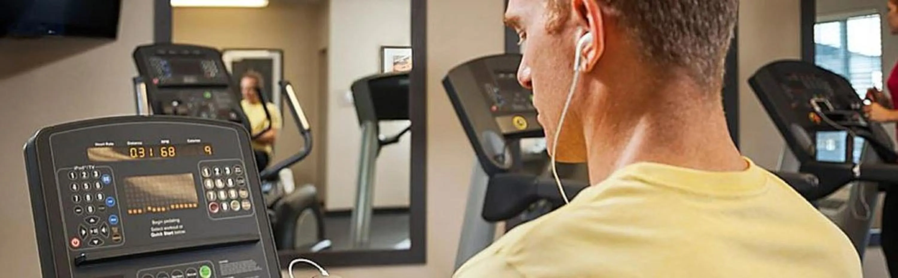 Fitness centre/facilities in Candlewood Suites DFW West - Hurst by IHG