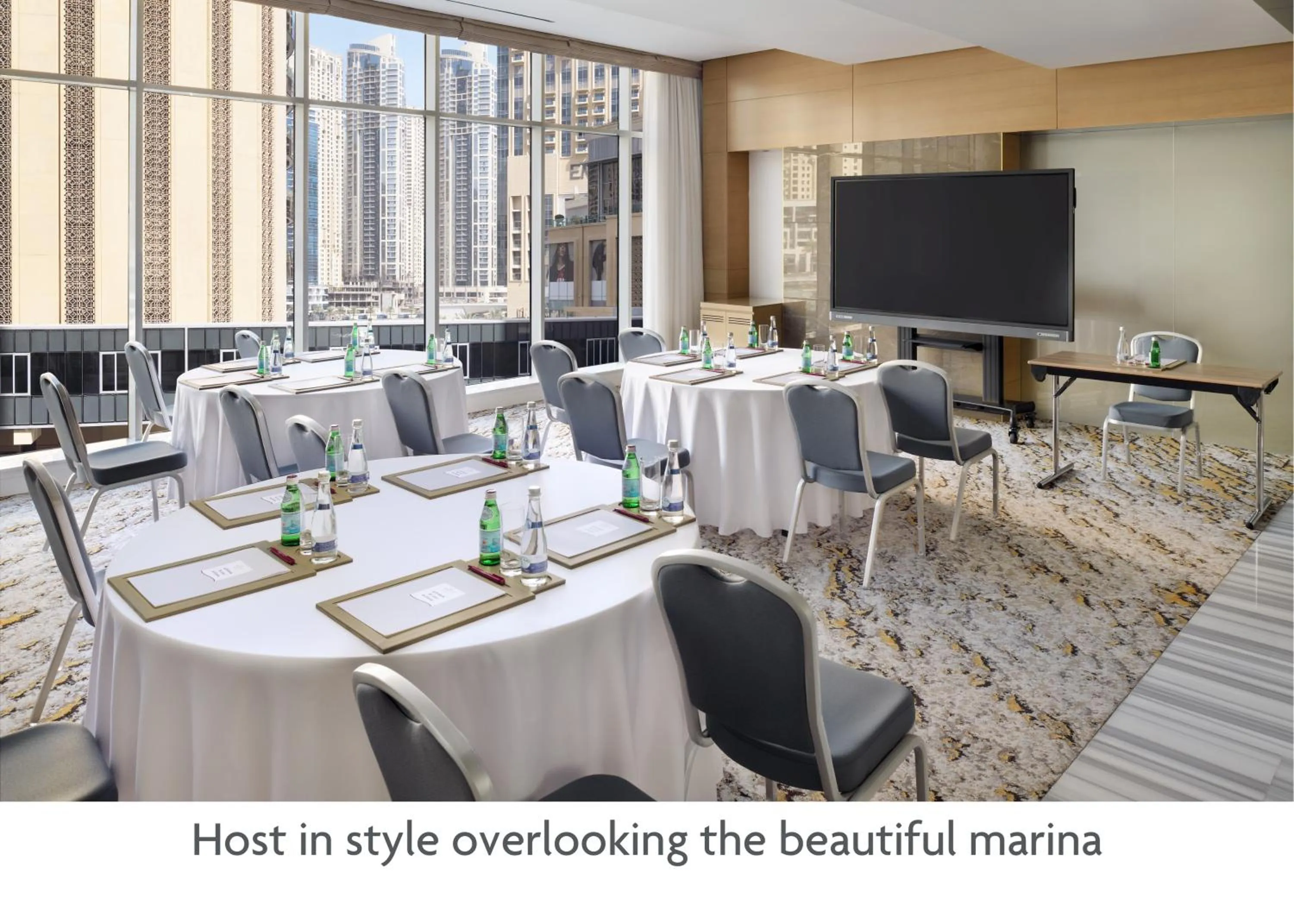 Meeting/conference room in Crowne Plaza Dubai Marina by IHG