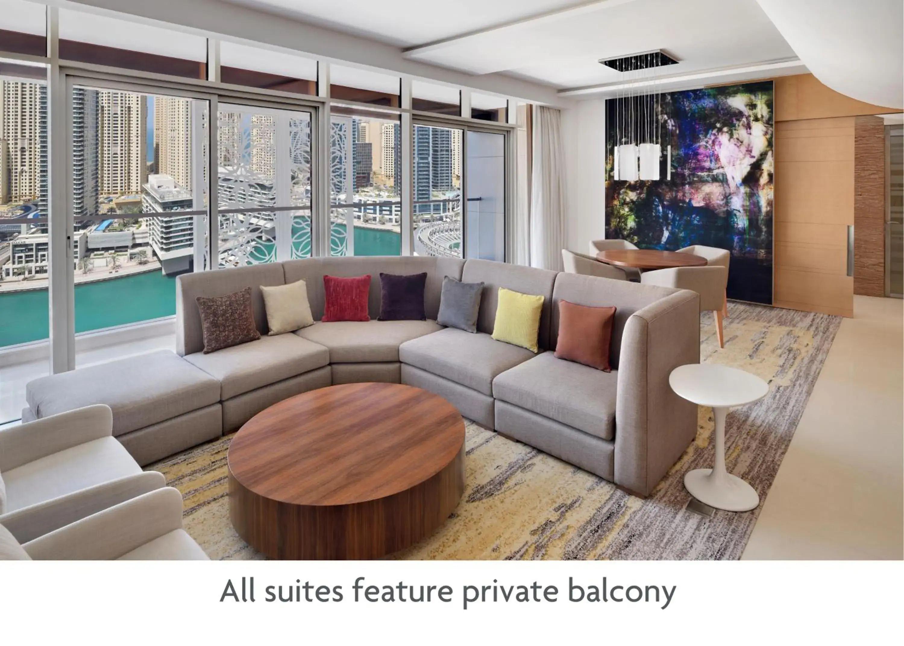 View (from property/room) in Crowne Plaza Dubai Marina by IHG View (from property/room) in Crowne Plaza Dubai Marina by IHG