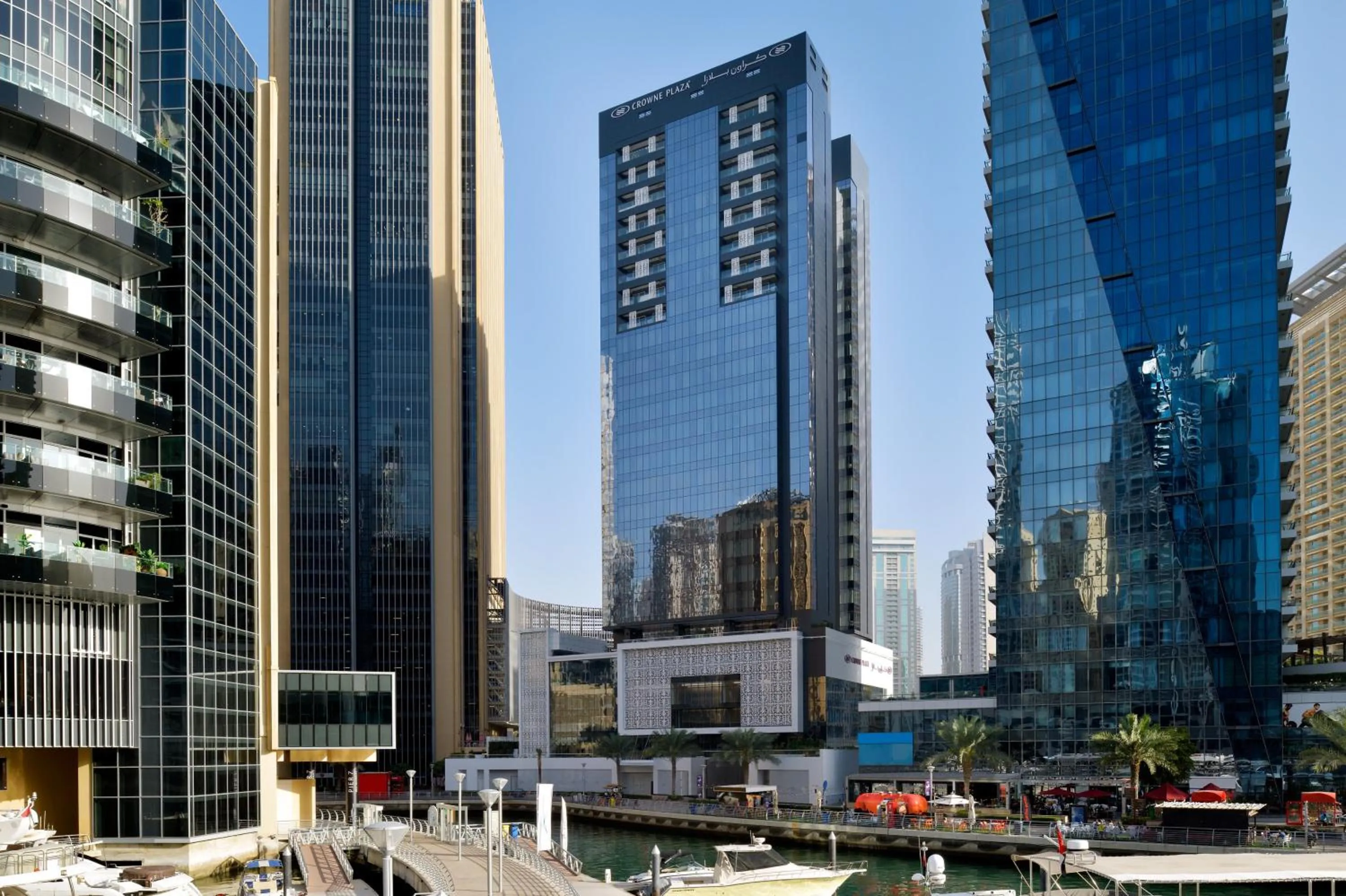 Property building in Crowne Plaza Dubai Marina by IHG