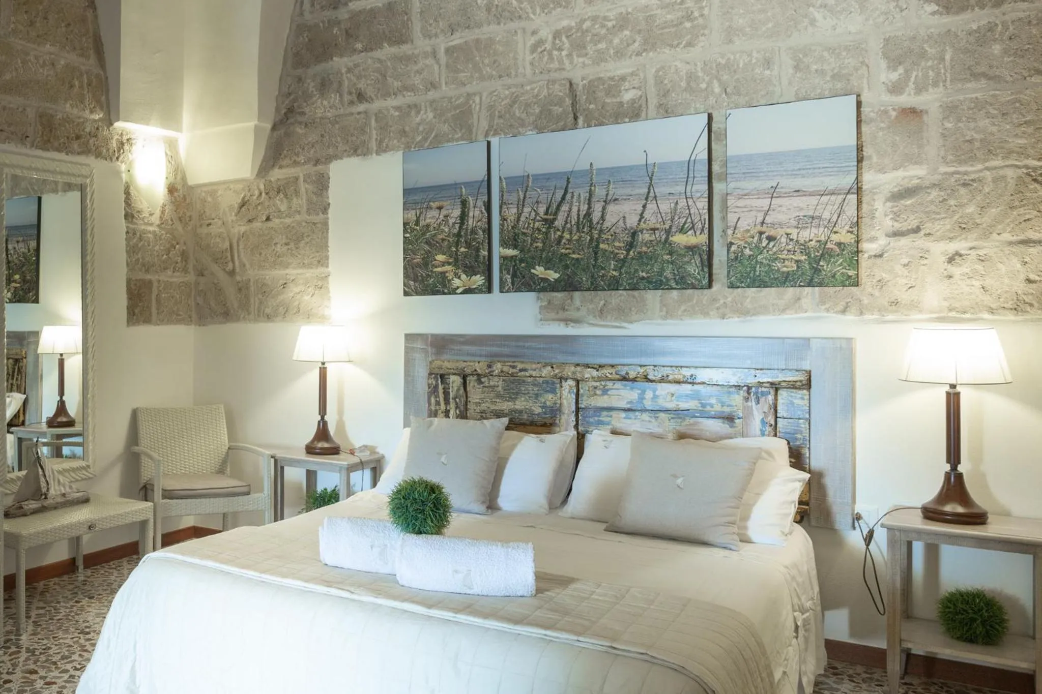 Bedroom, Bed in B&B Aurora Salentina