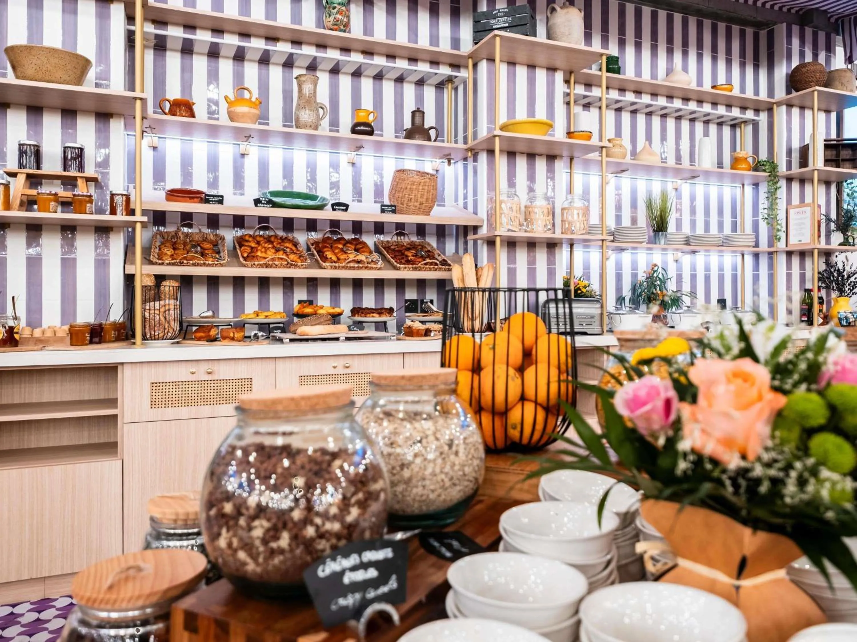 Breakfast in Novotel Atria Nimes Centre