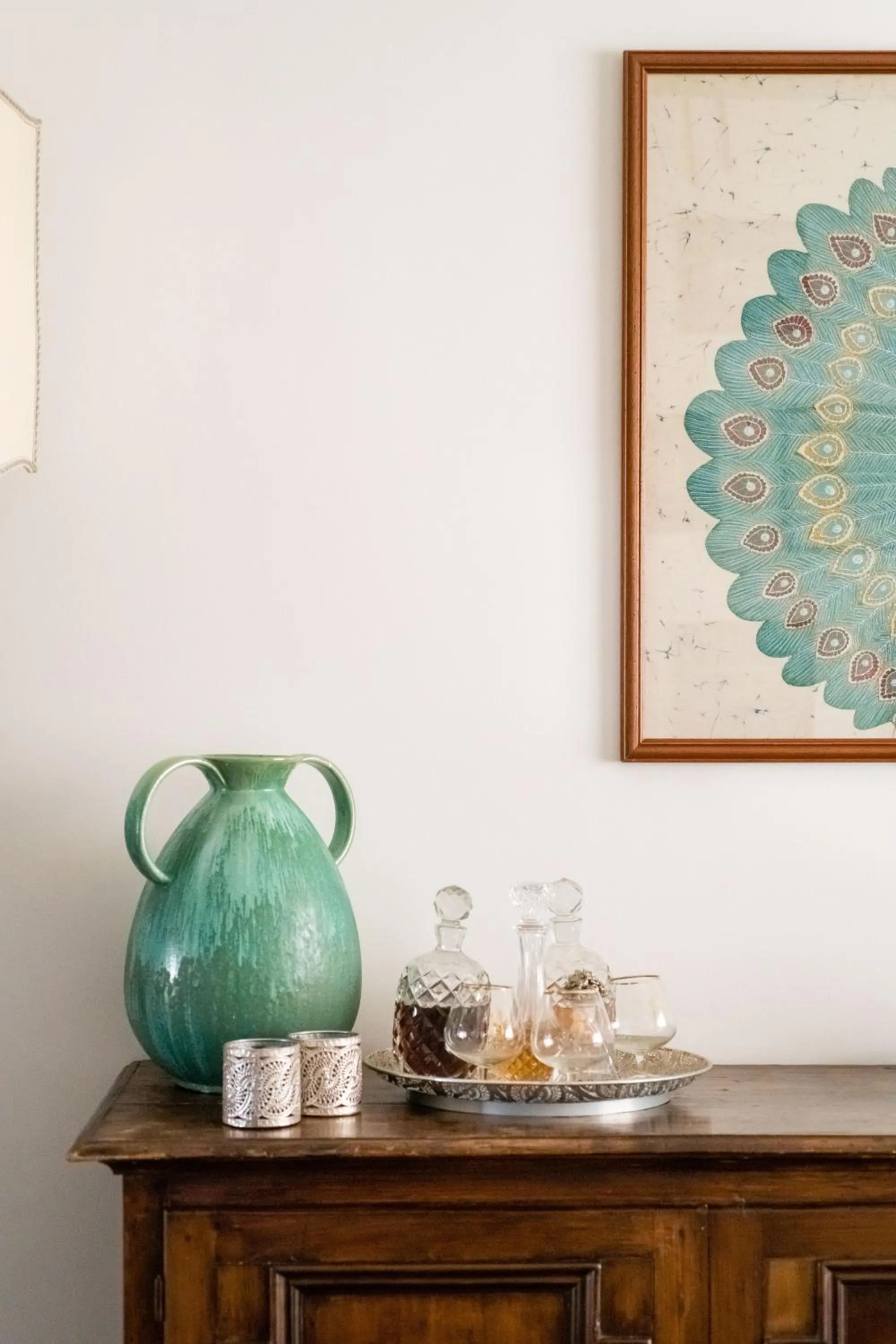 Decorative detail in Casa Valeria