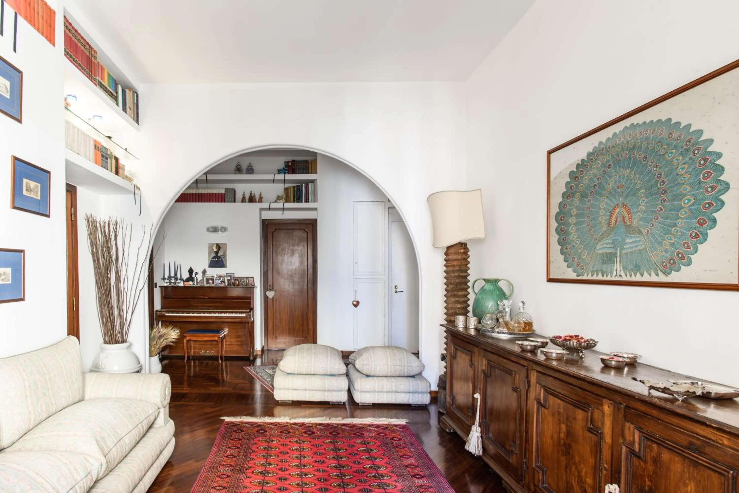 Lobby or reception in Casa Valeria