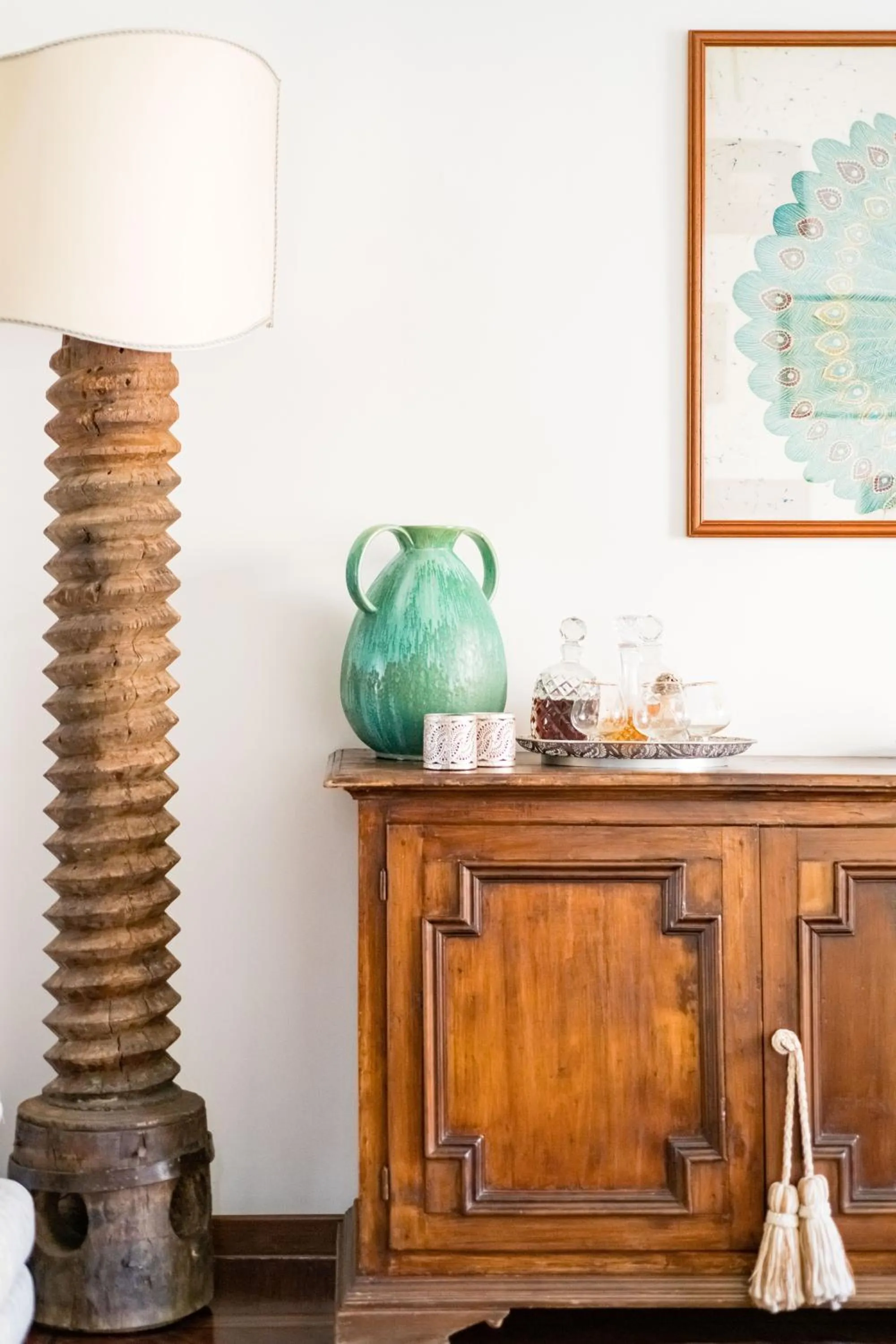 Decorative detail in Casa Valeria