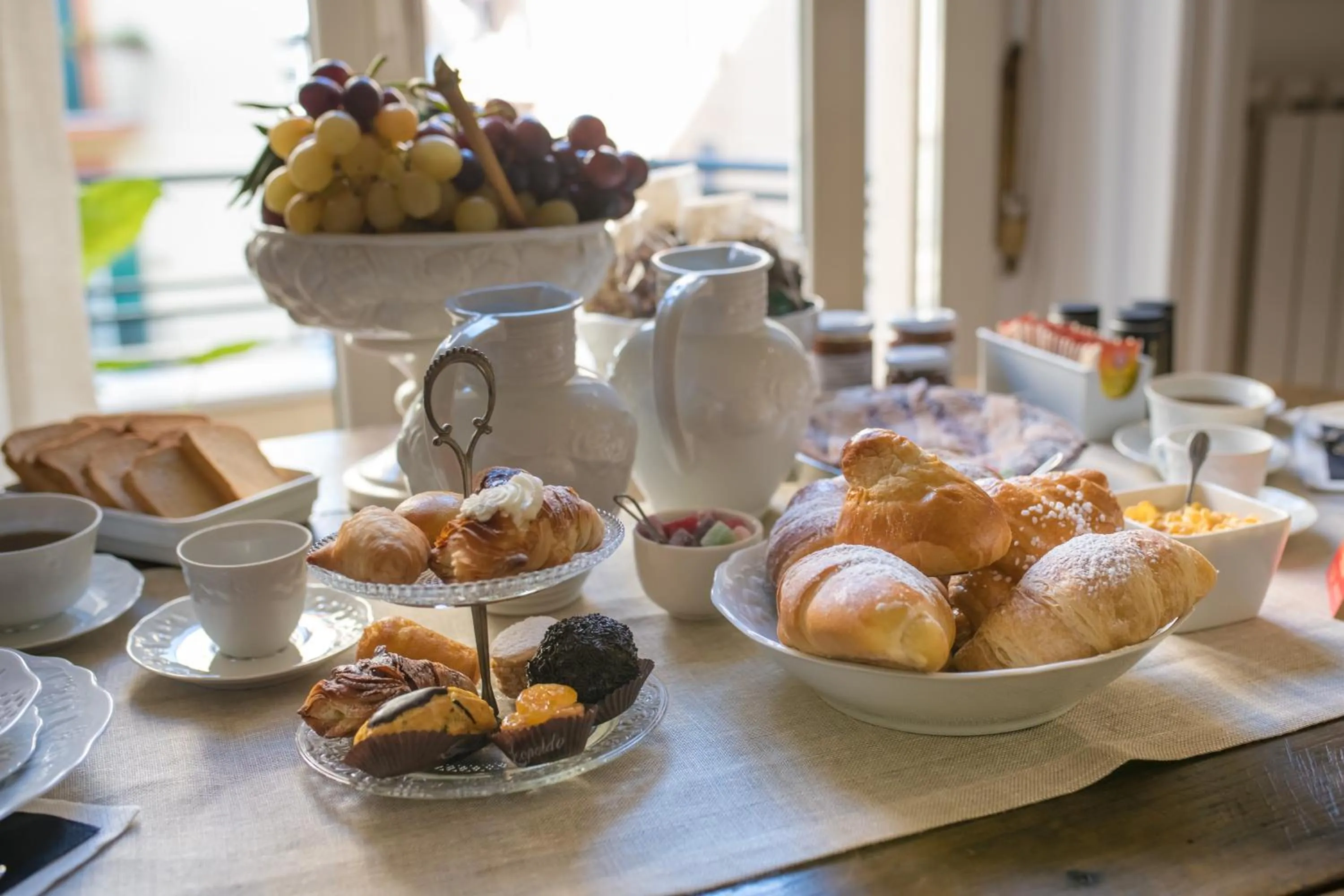 Food and drinks in Casa Valeria