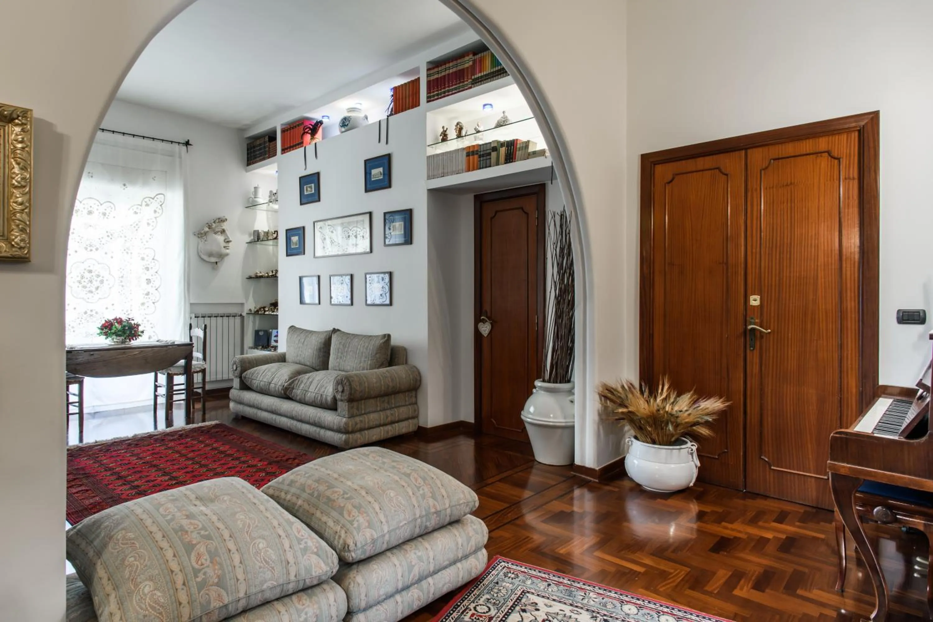 Lobby or reception in Casa Valeria