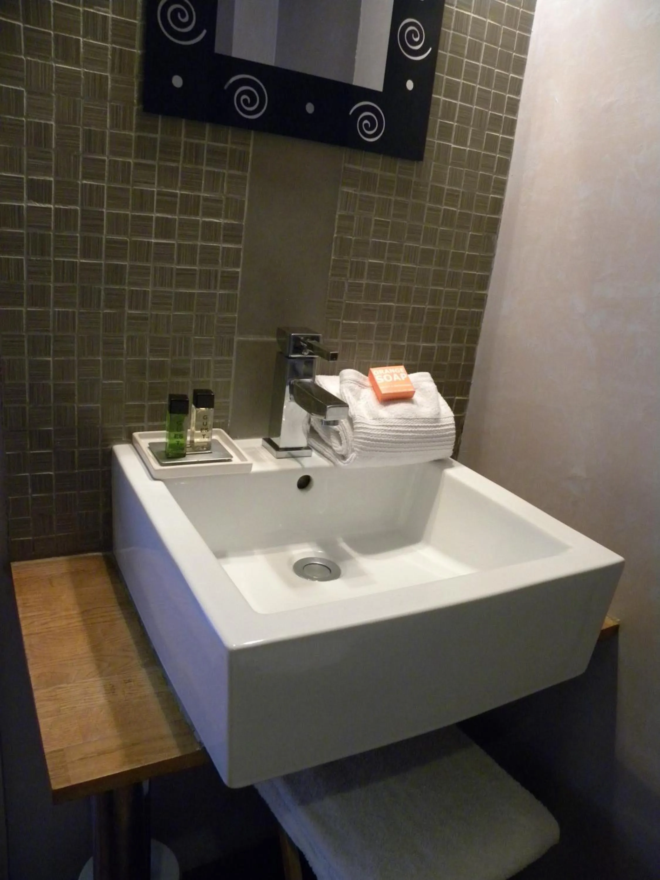 Bathroom in Hotel La Bastie d'Urfé