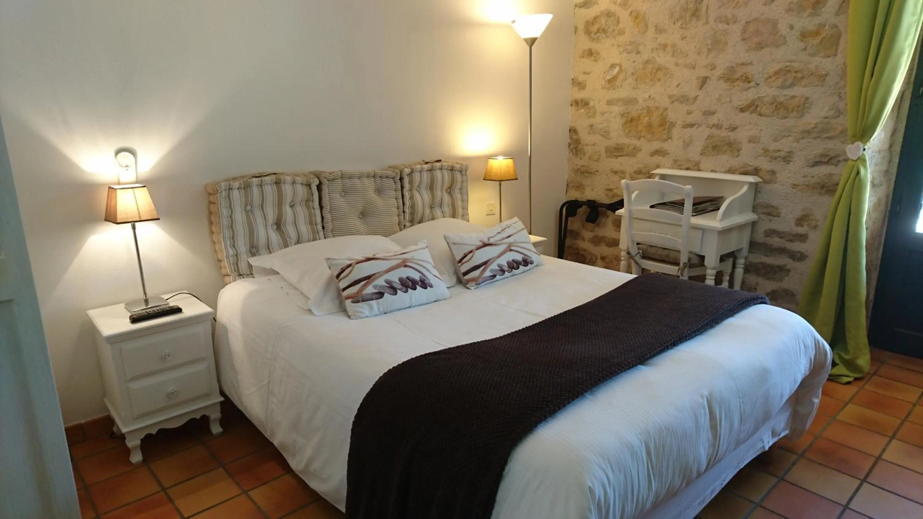 Photo of the whole room, Bed in Hotel La Bastie d'Urfé