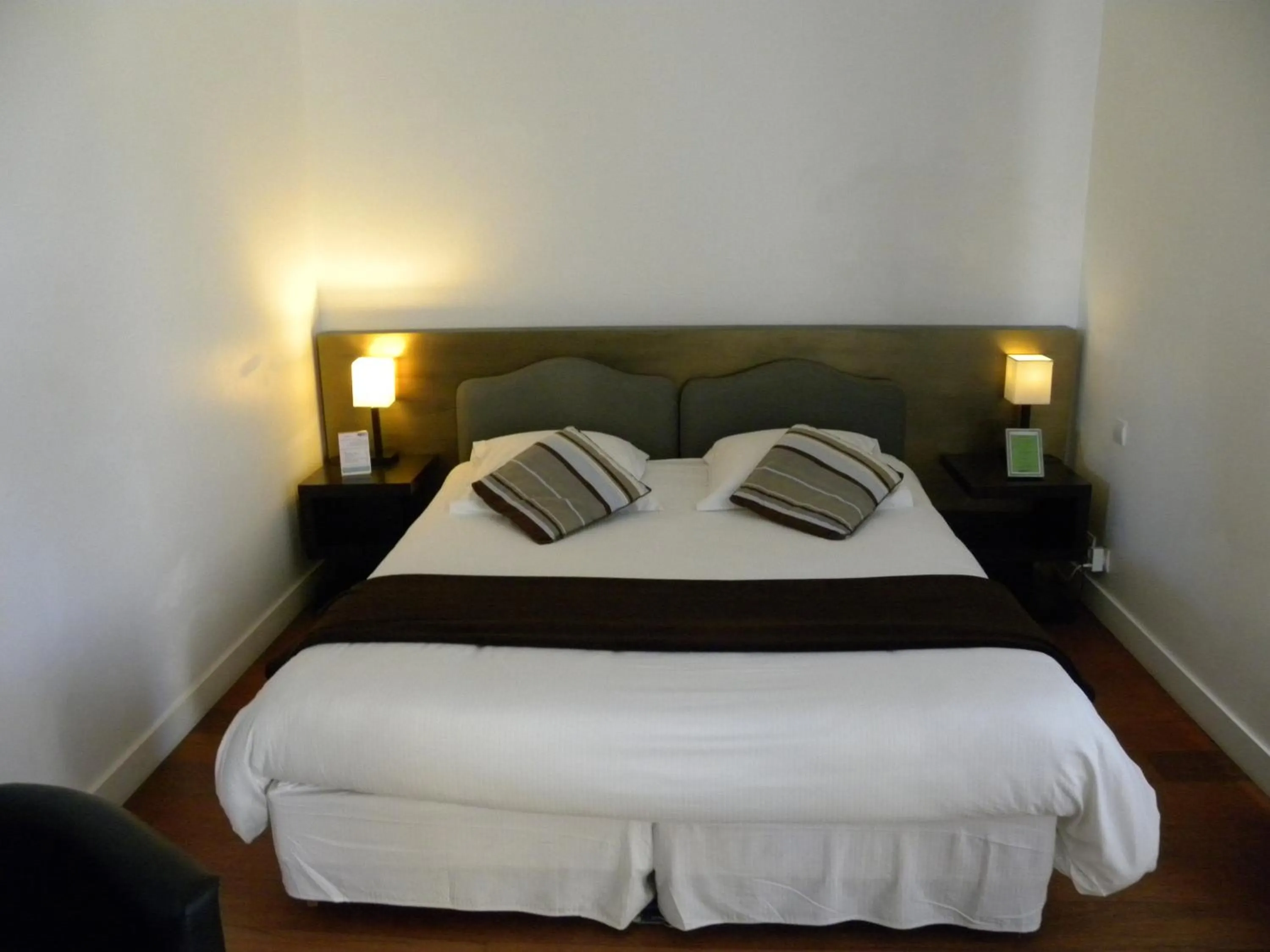 Photo of the whole room, Bed in Hotel La Bastie d'Urfé