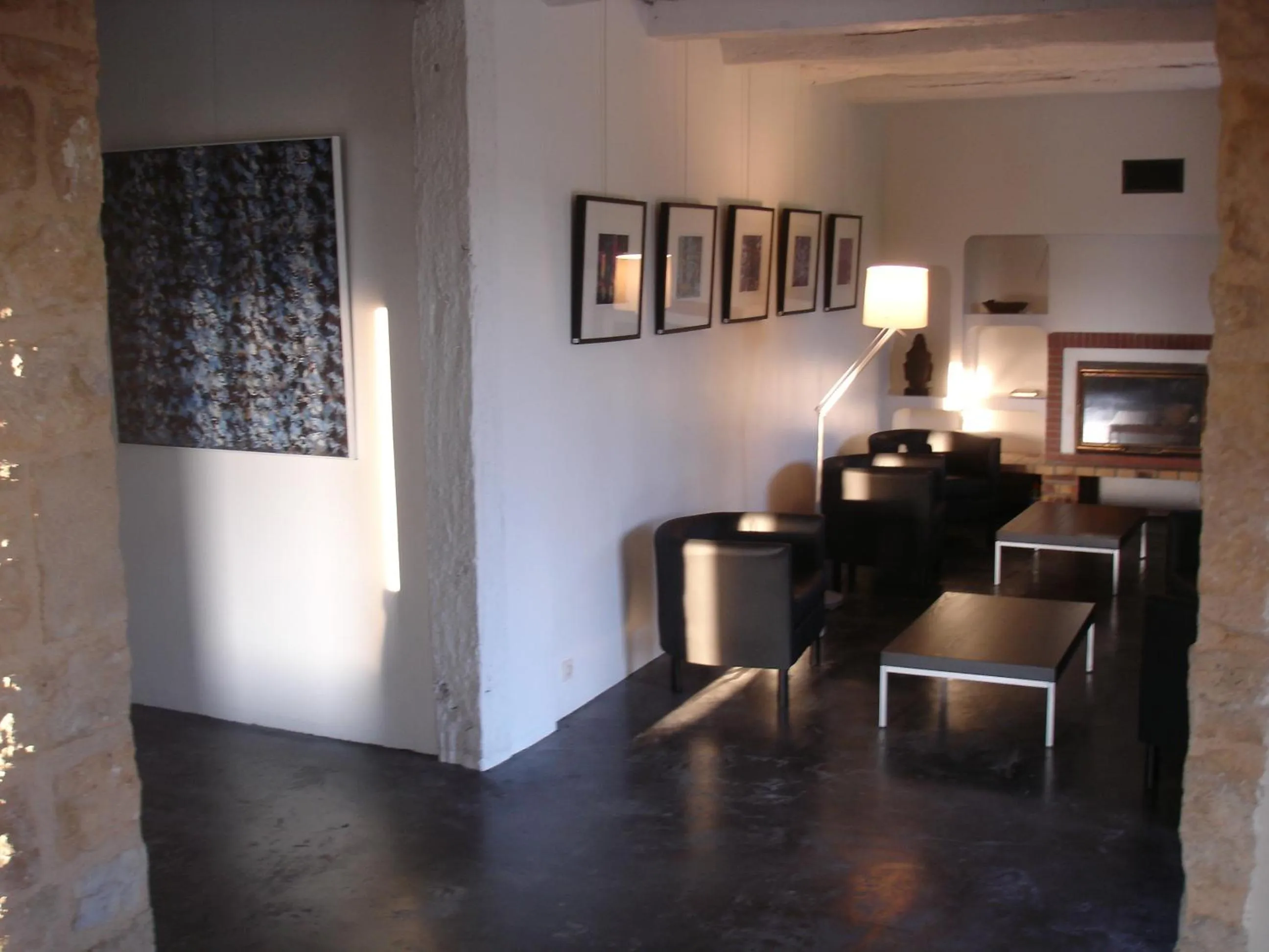 Lobby or reception in Hotel La Bastie d'Urfé