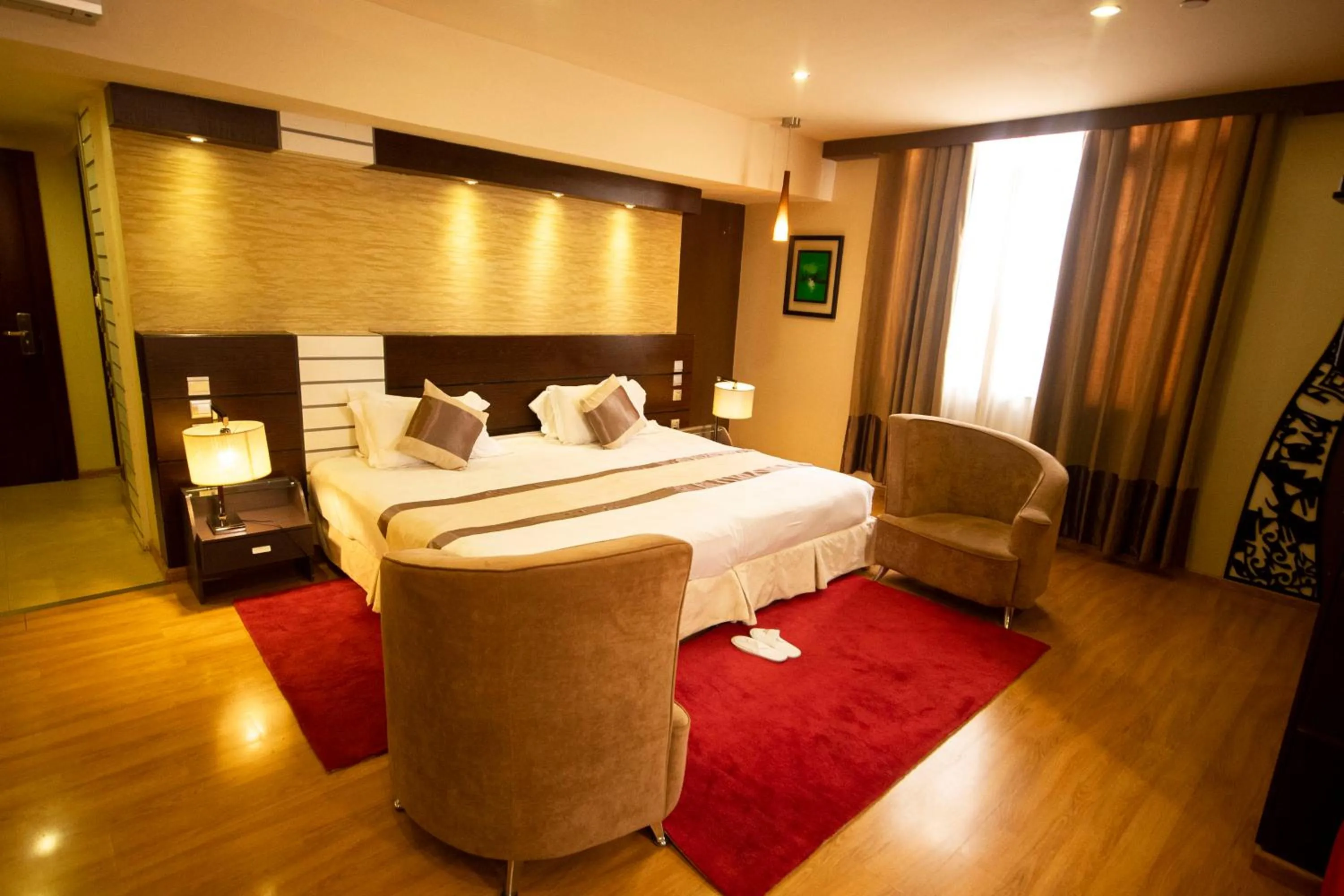 Bed in SG Premium Resort