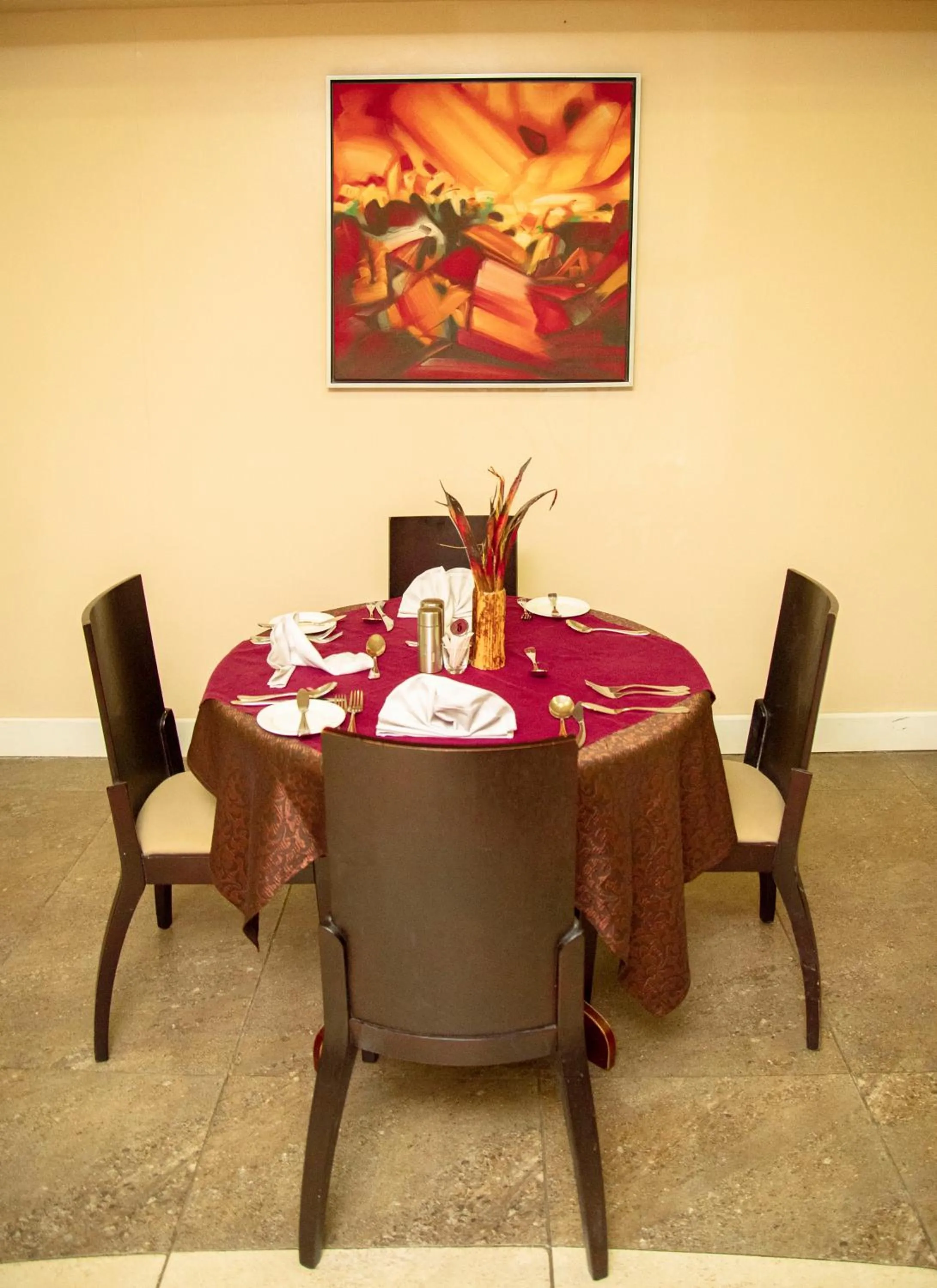 Dining area in SG Premium Resort