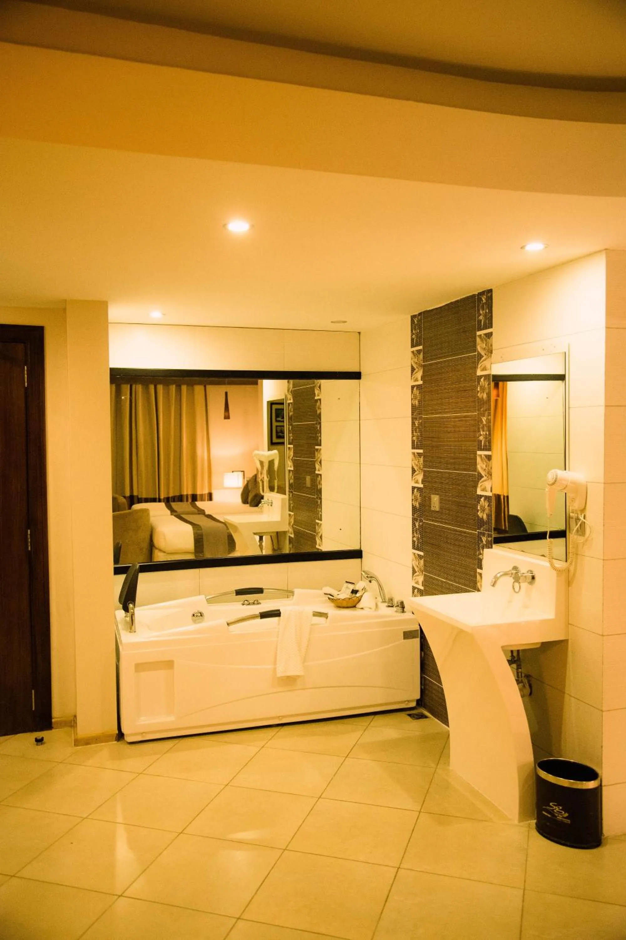 Bathroom, Bed in SG Premium Resort