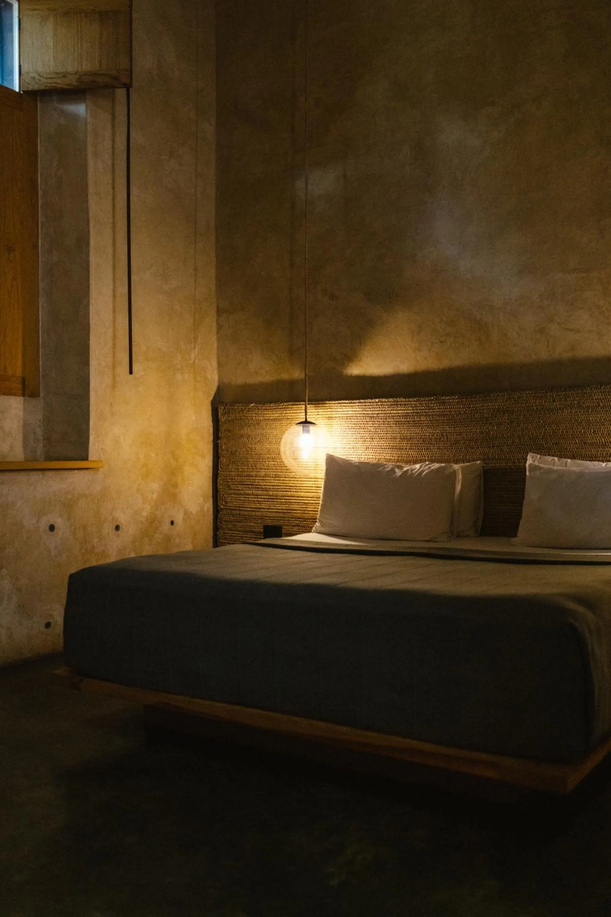 Bed in Hotel Escondido Oaxaca, a Member of Design Hotels