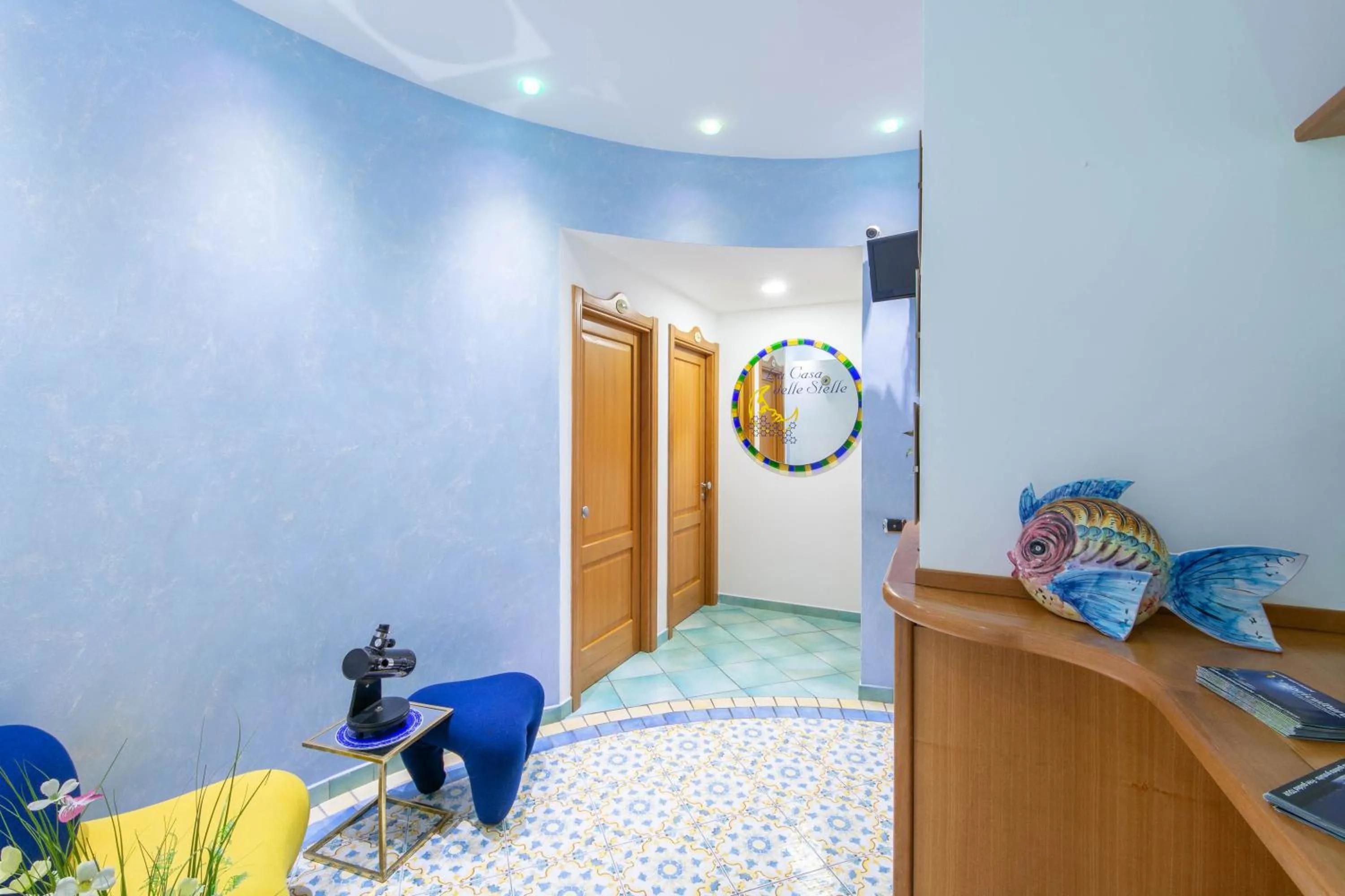 Lobby or reception, Bed in La Casa Delle Stelle