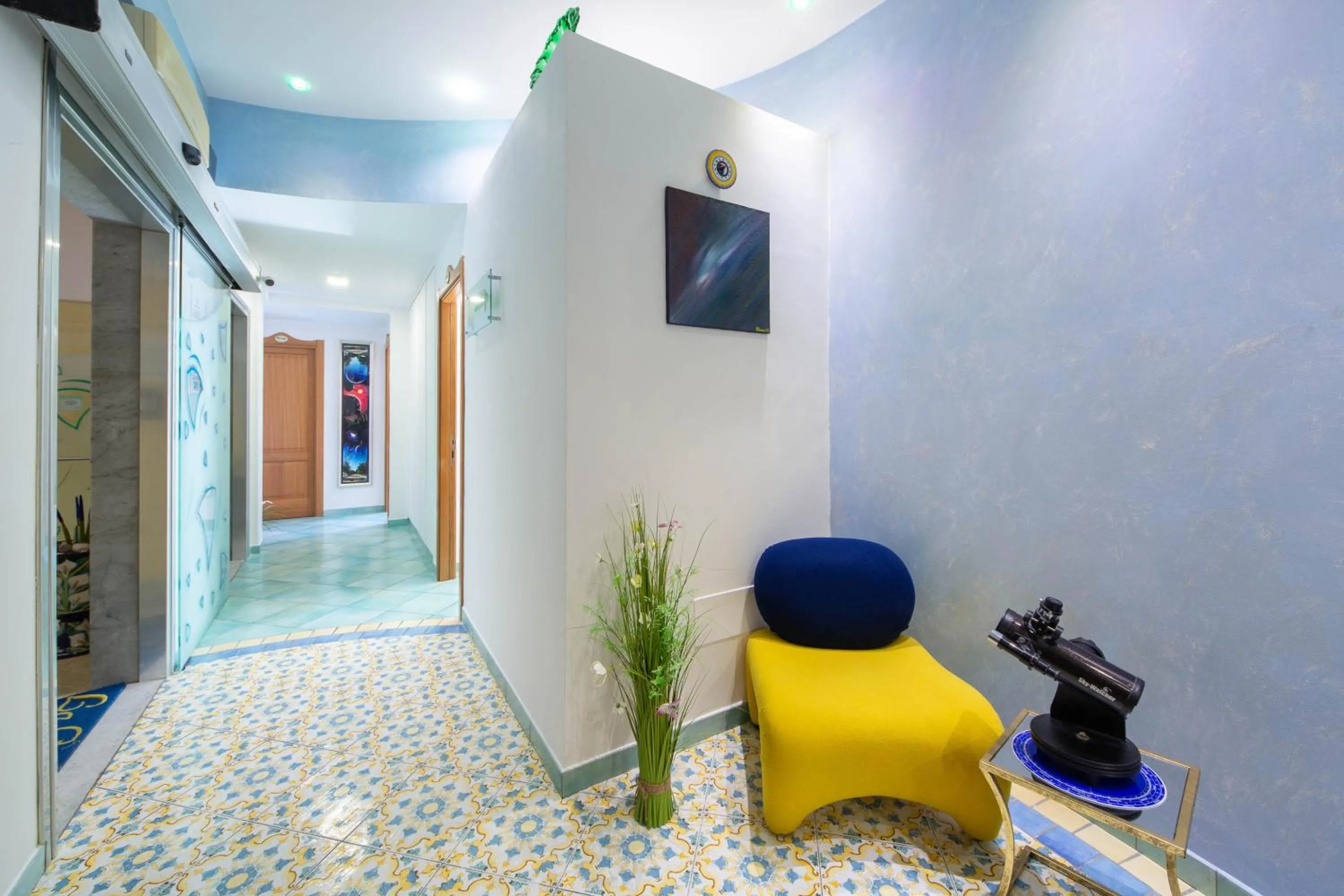 Lobby or reception in La Casa Delle Stelle