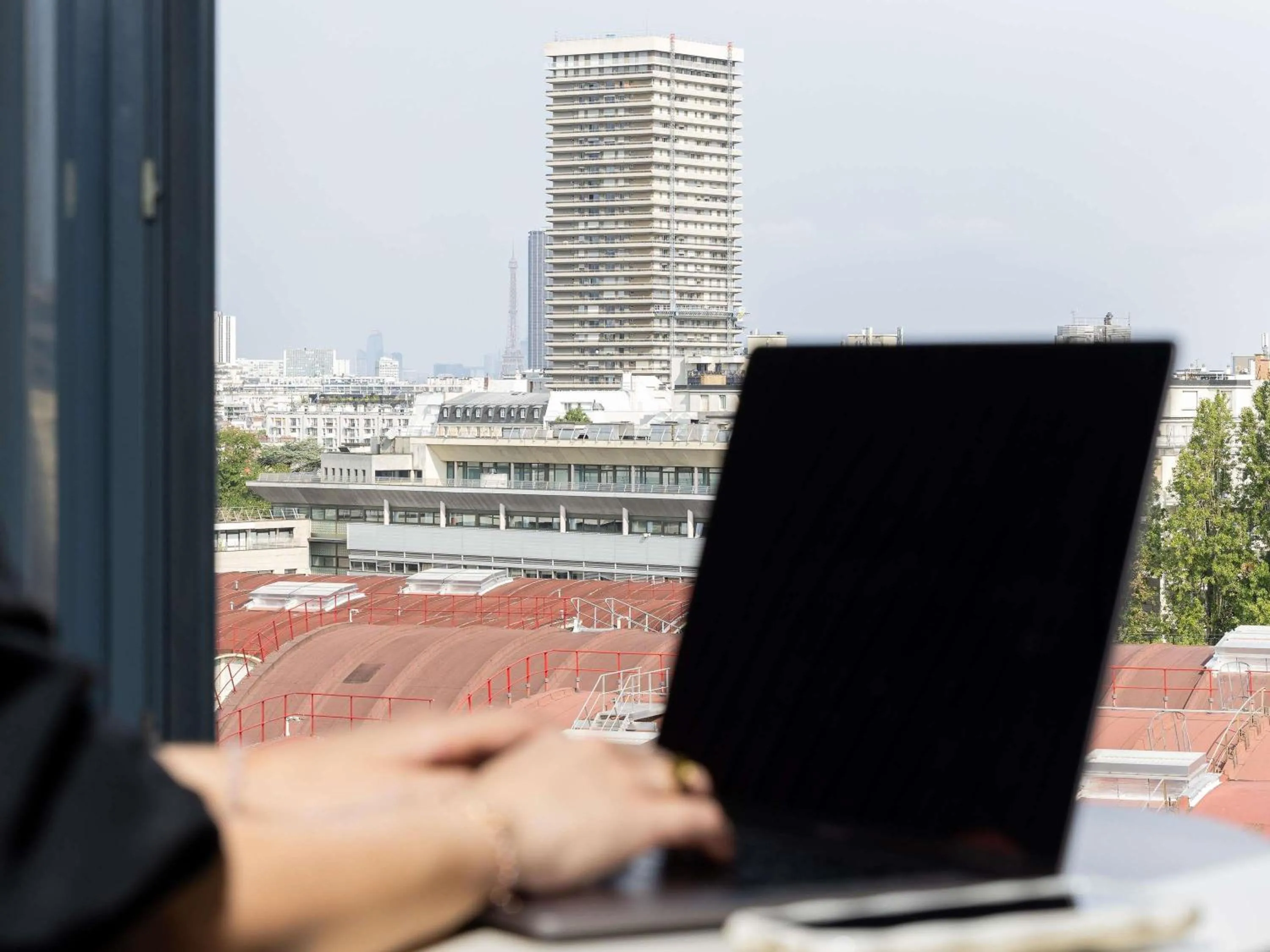 Bedroom in Novotel Paris 13 Porte d'Italie