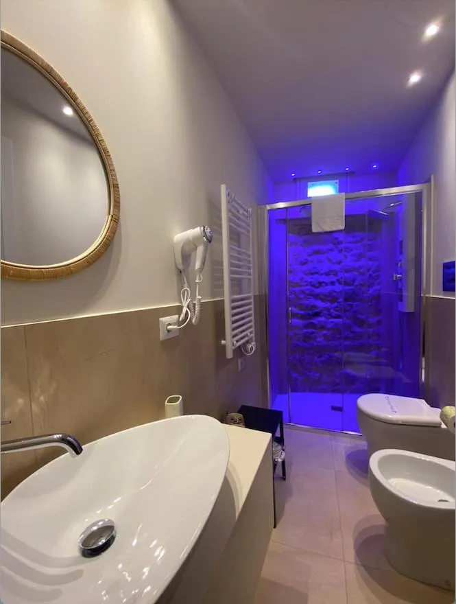 Bathroom in La Volta Rooms Locazione turistica