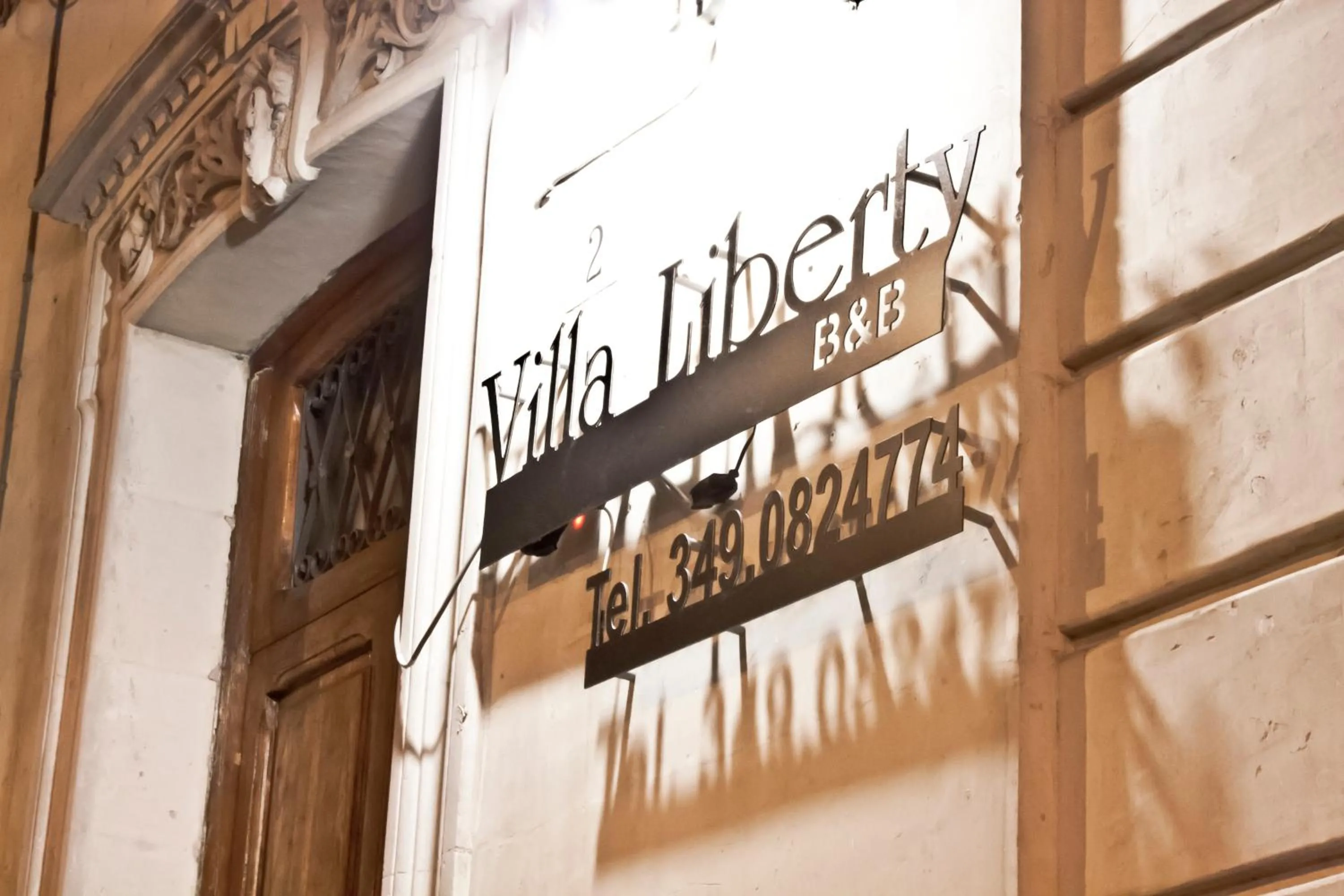 Facade/entrance in Villa Liberty Palazzo Gigante