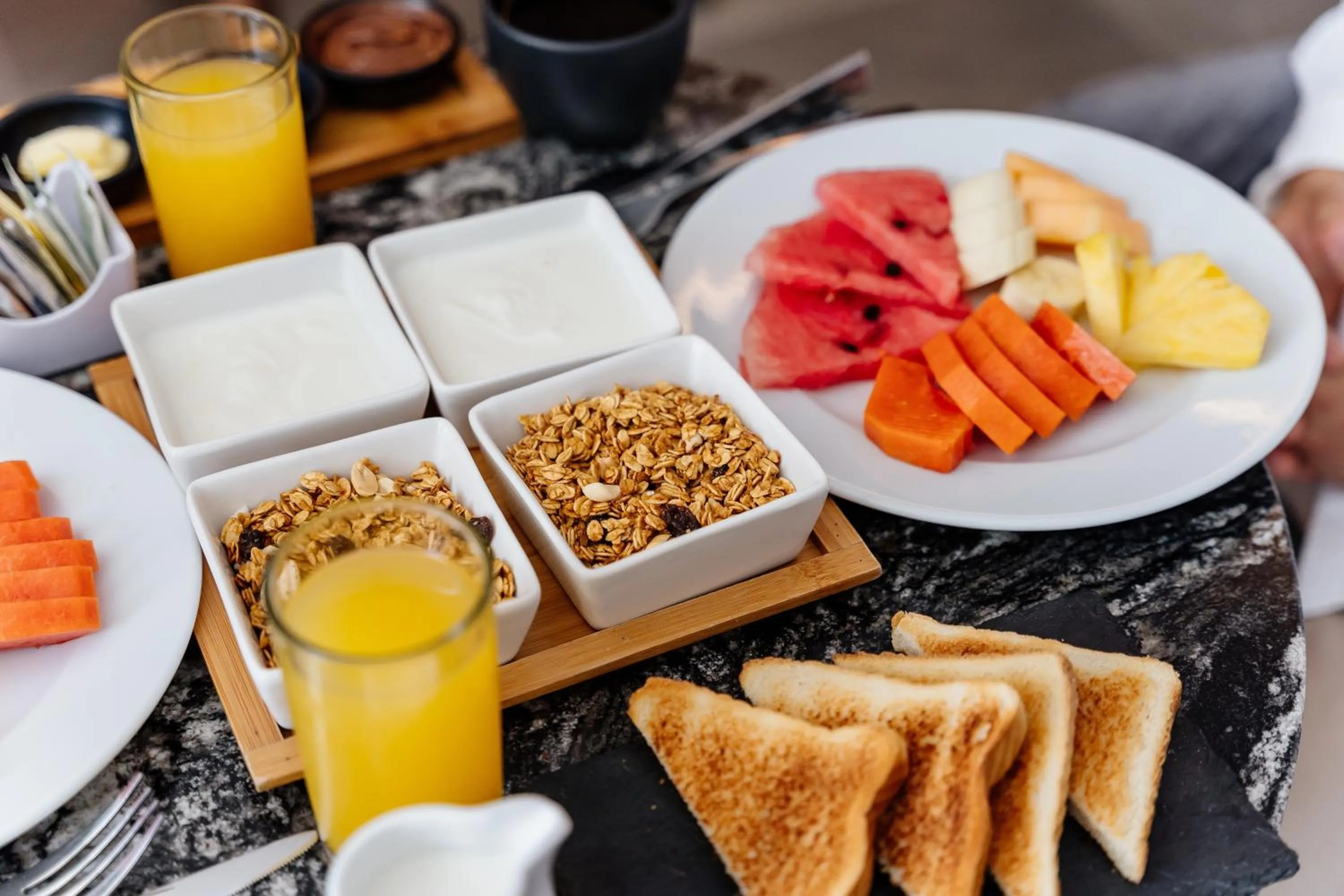 Breakfast in Ontico Urban Design Hotel