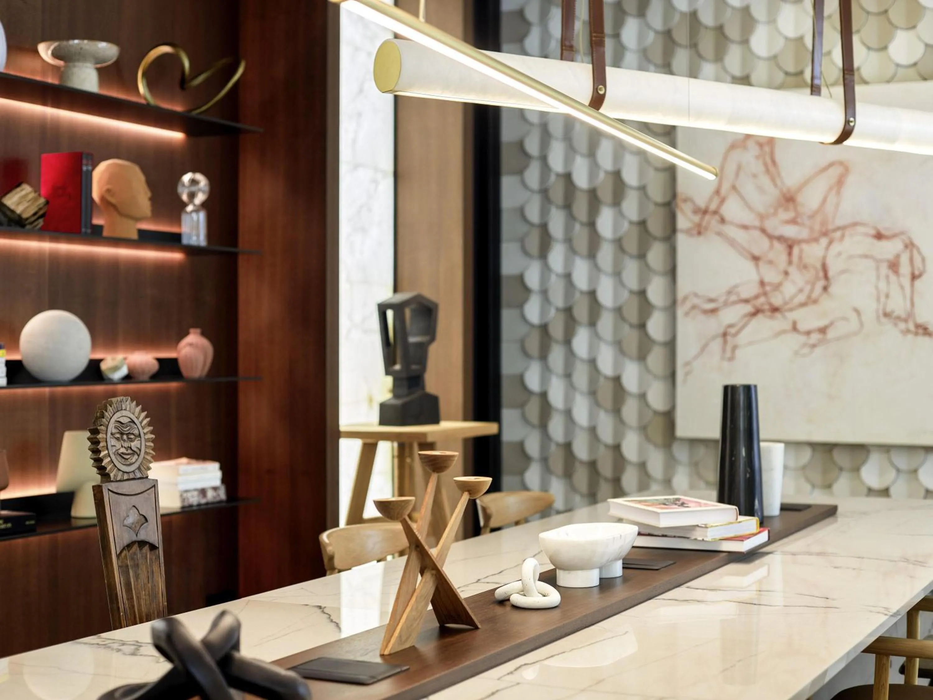 Lounge or bar in L'Esquisse Hotel & Spa Colmar - MGallery Collection