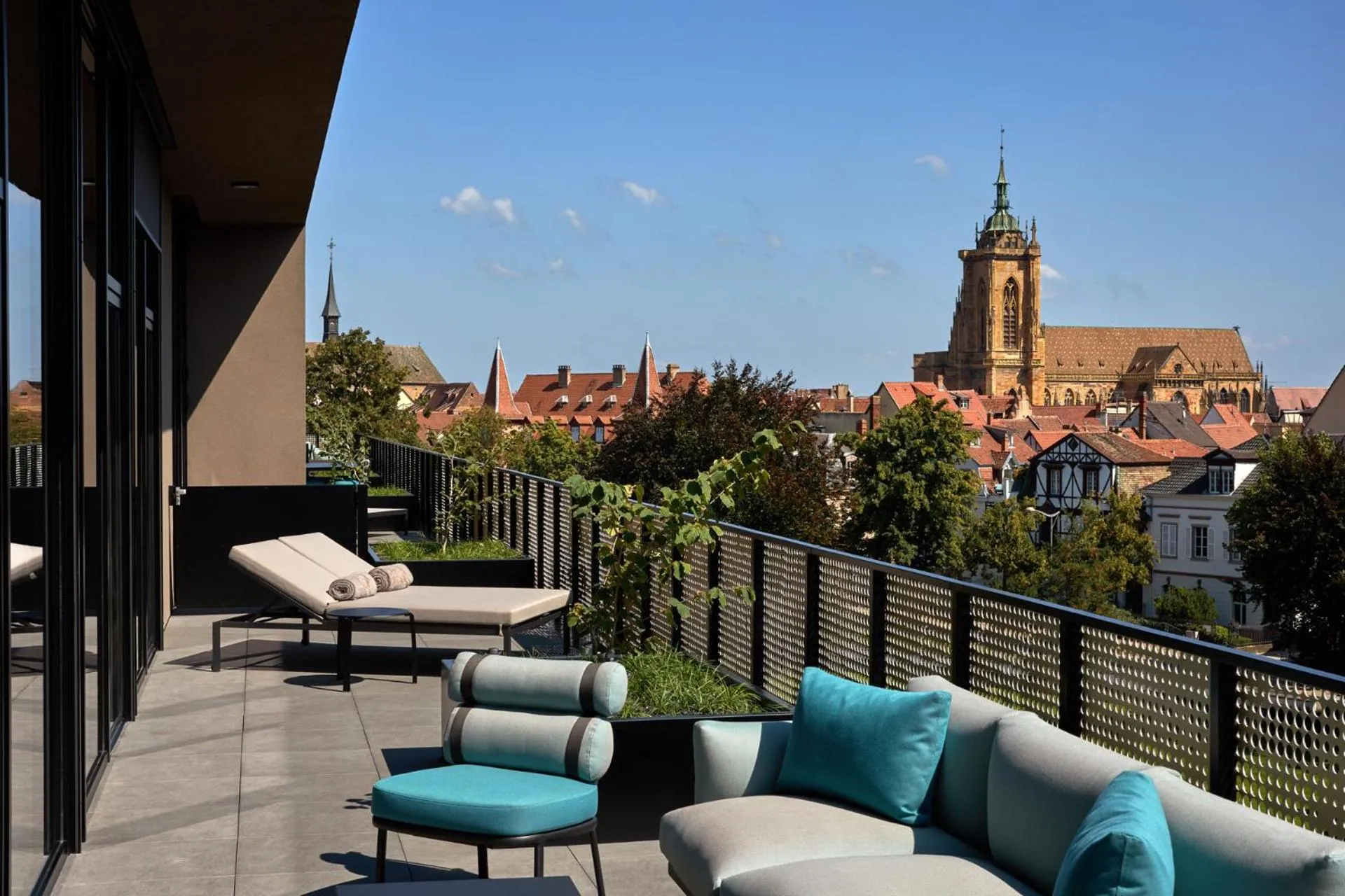 Balcony/Terrace in L'Esquisse Hotel & Spa Colmar - MGallery Collection