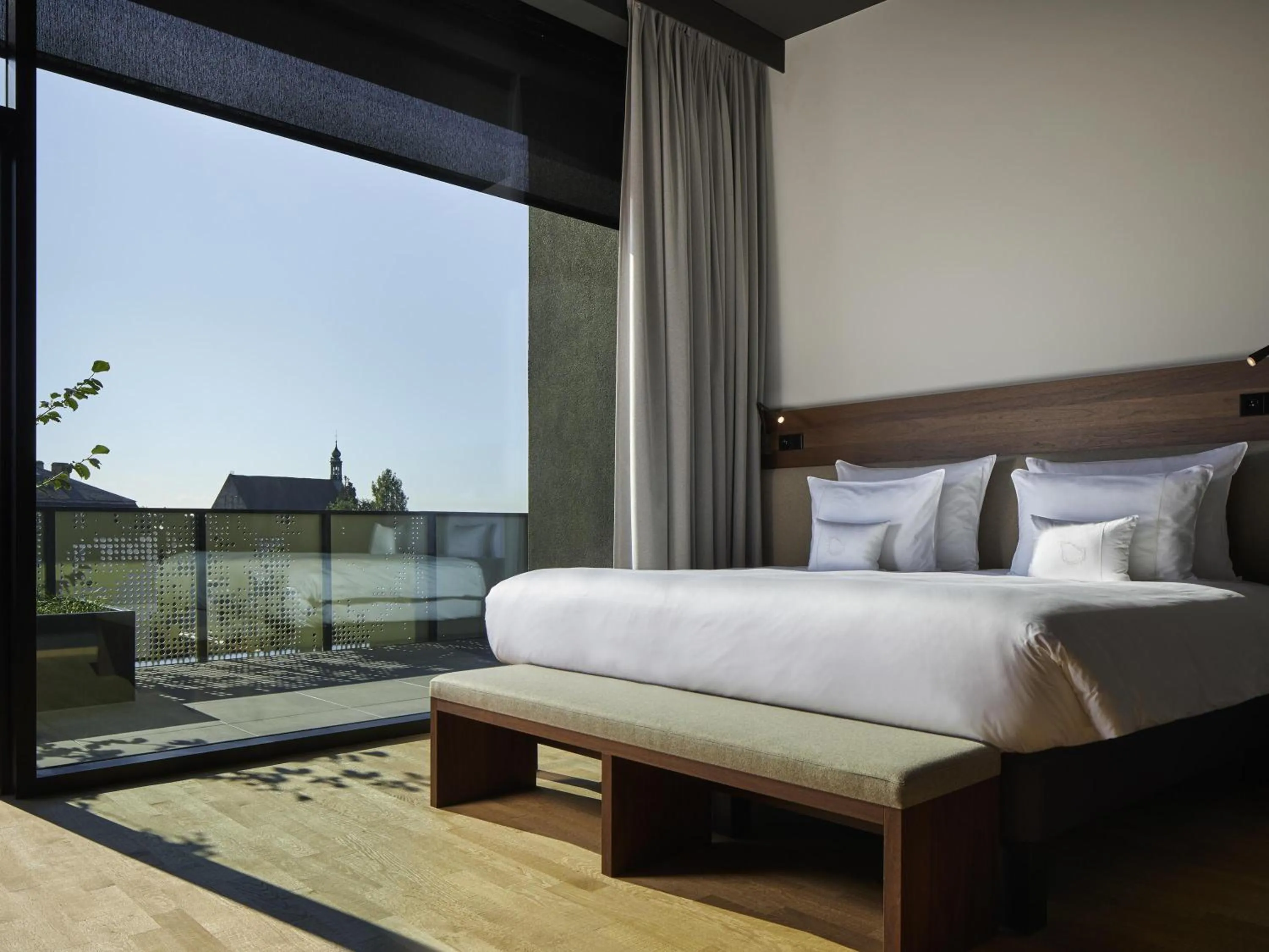 Bedroom, Bed in L'Esquisse Hotel & Spa Colmar - MGallery Collection