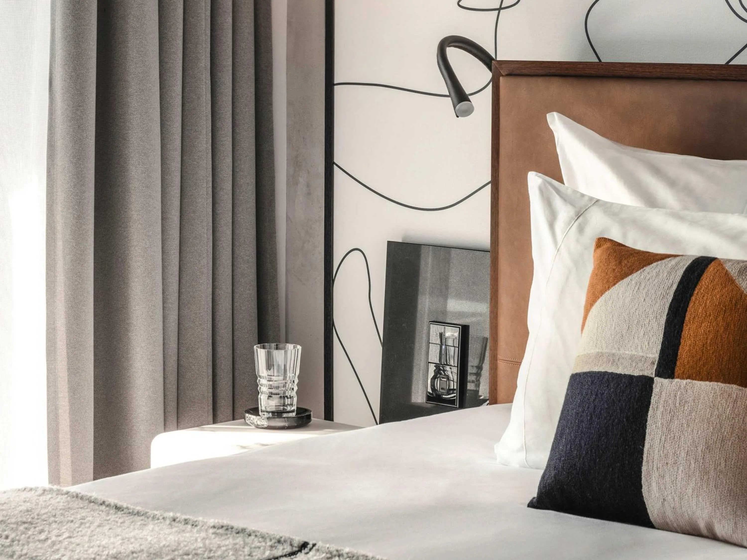 Bedroom, Bed in L'Esquisse Hotel & Spa Colmar - MGallery Collection