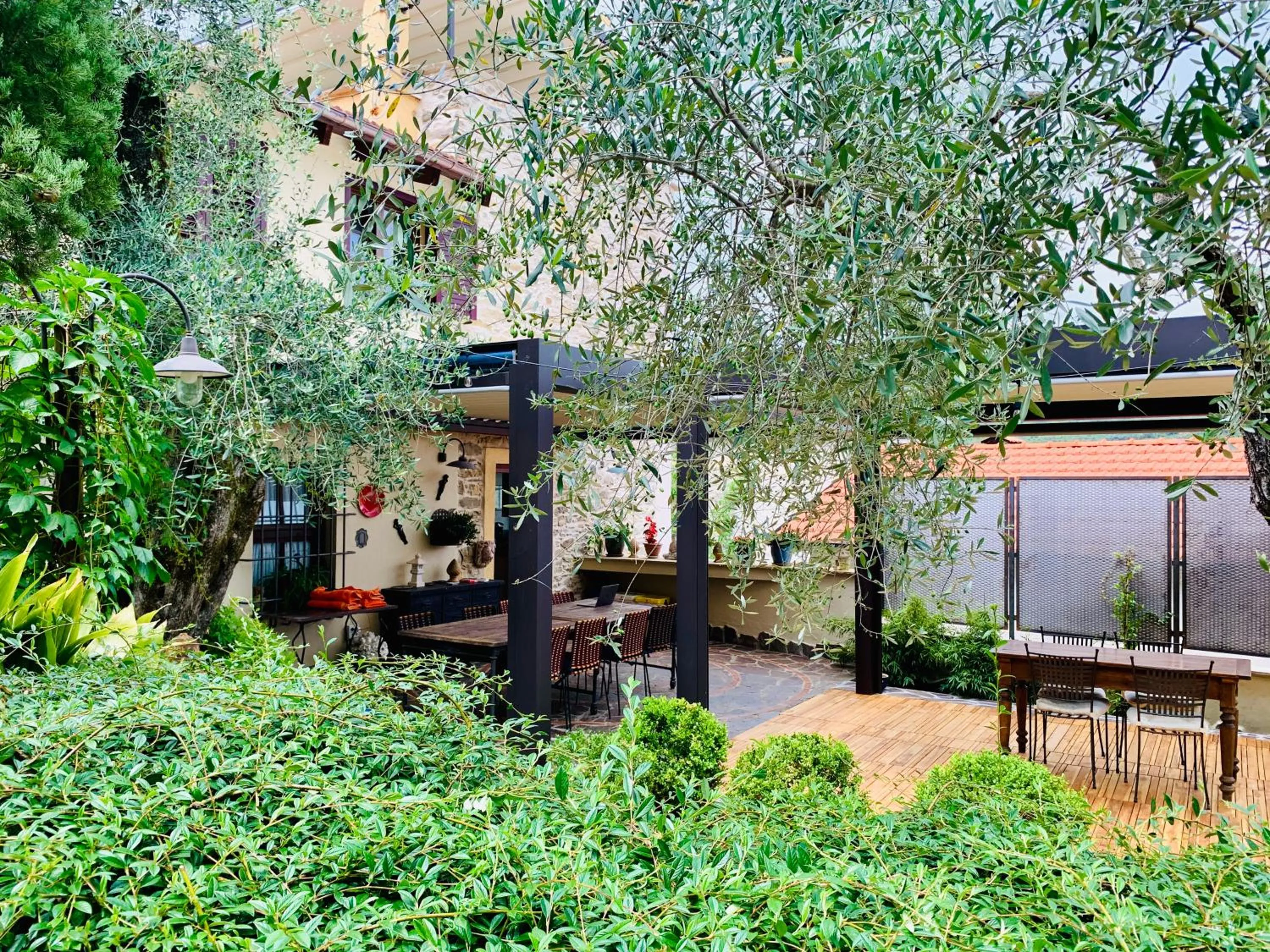 Patio in Borgata Cantone Country House B&B