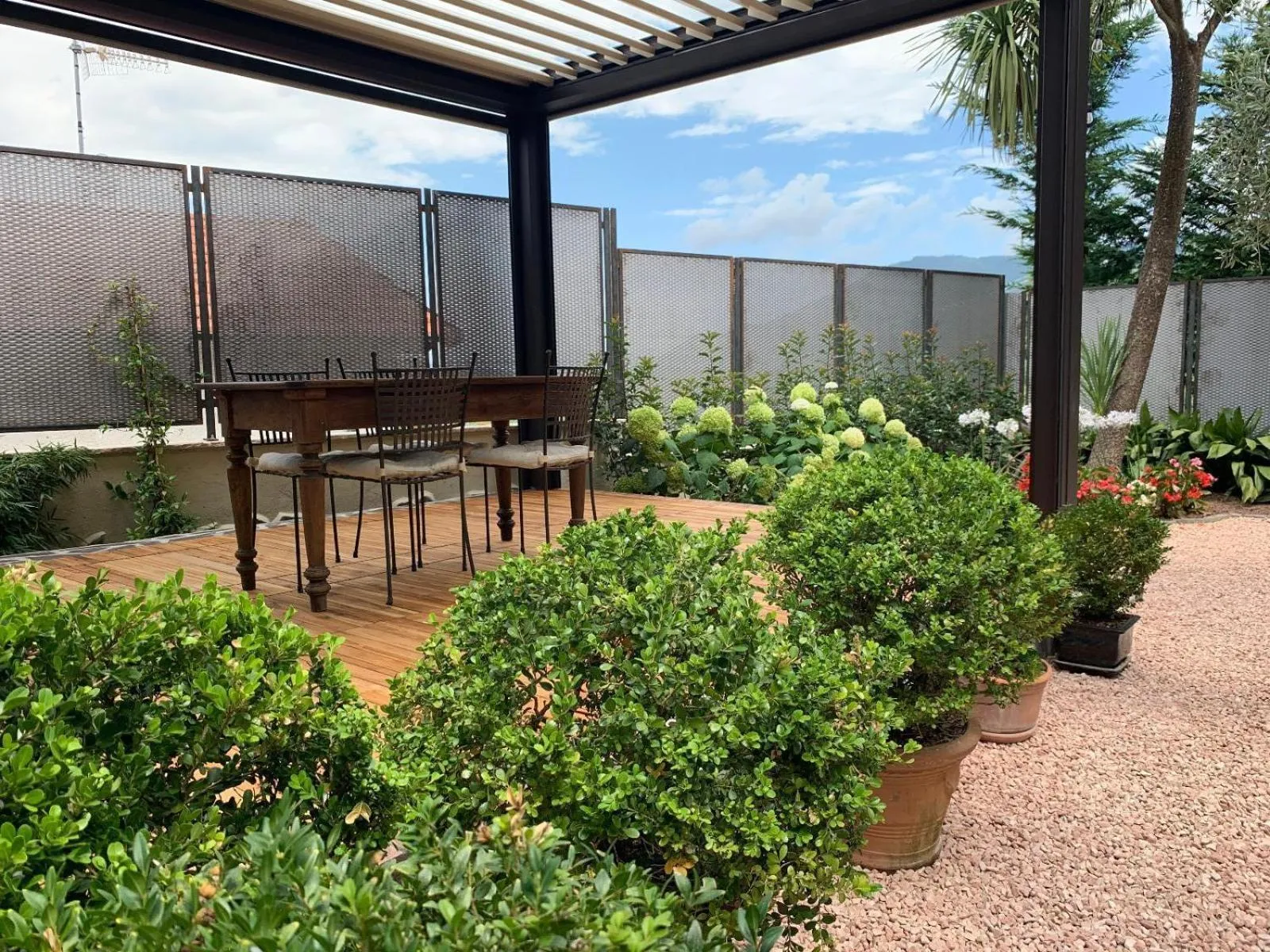 Patio in Borgata Cantone Country House B&B