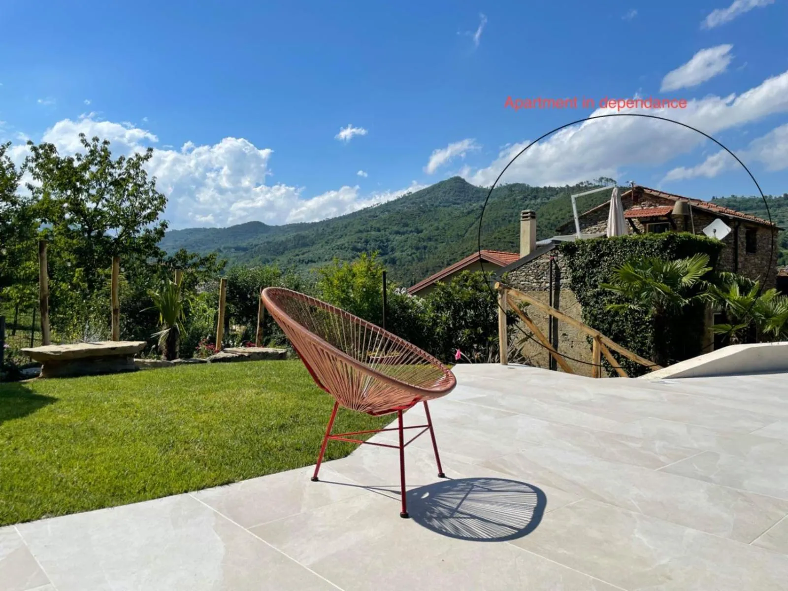 Mountain view in Borgata Cantone Country House B&B