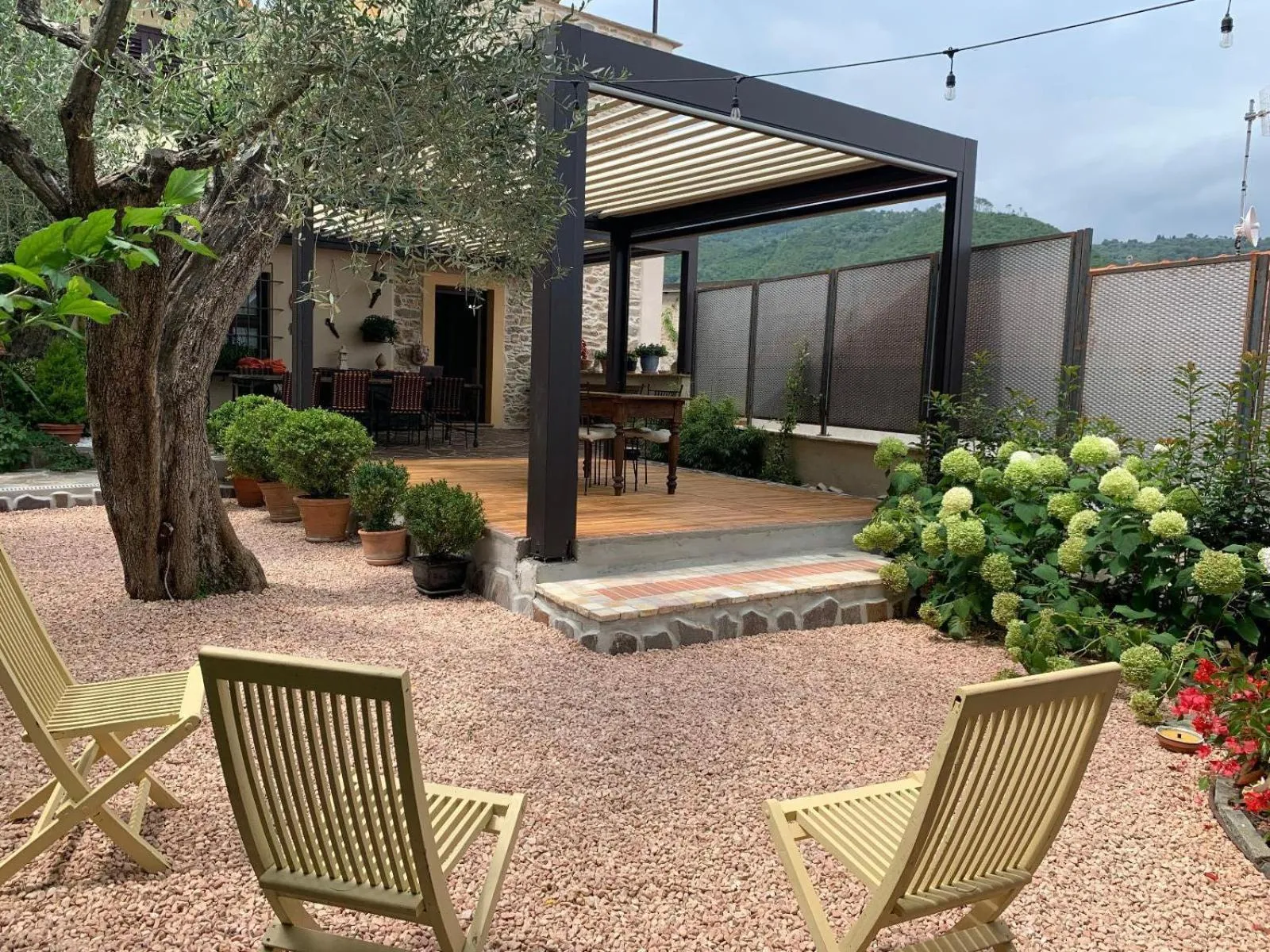 Patio in Borgata Cantone Country House B&B