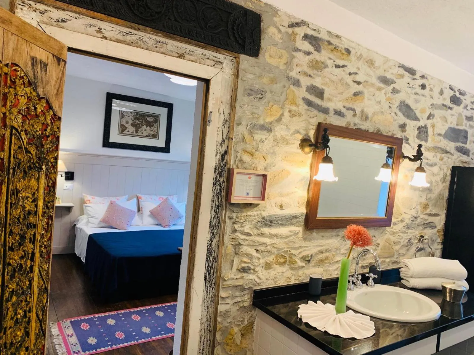 Bathroom, Bed in Borgata Cantone Country House B&B