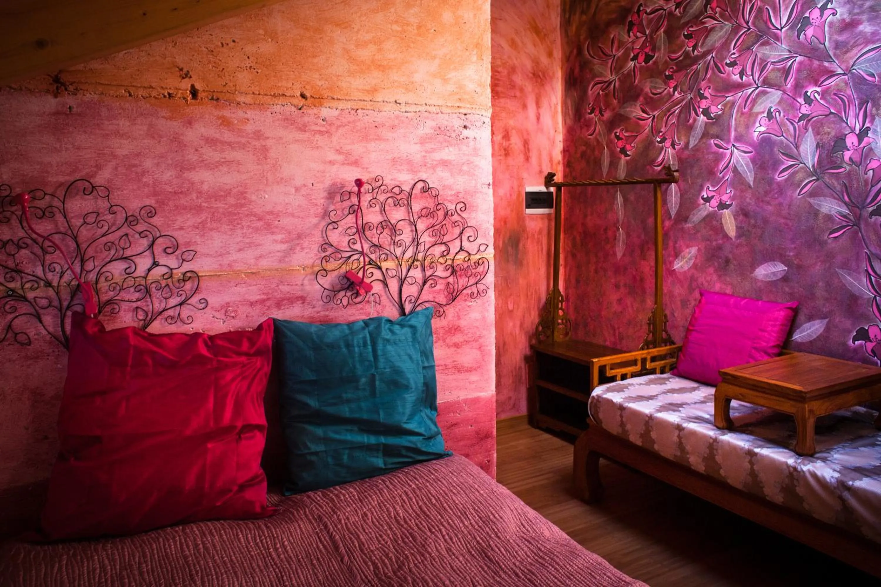 Bed in Villa Vietnamonamour