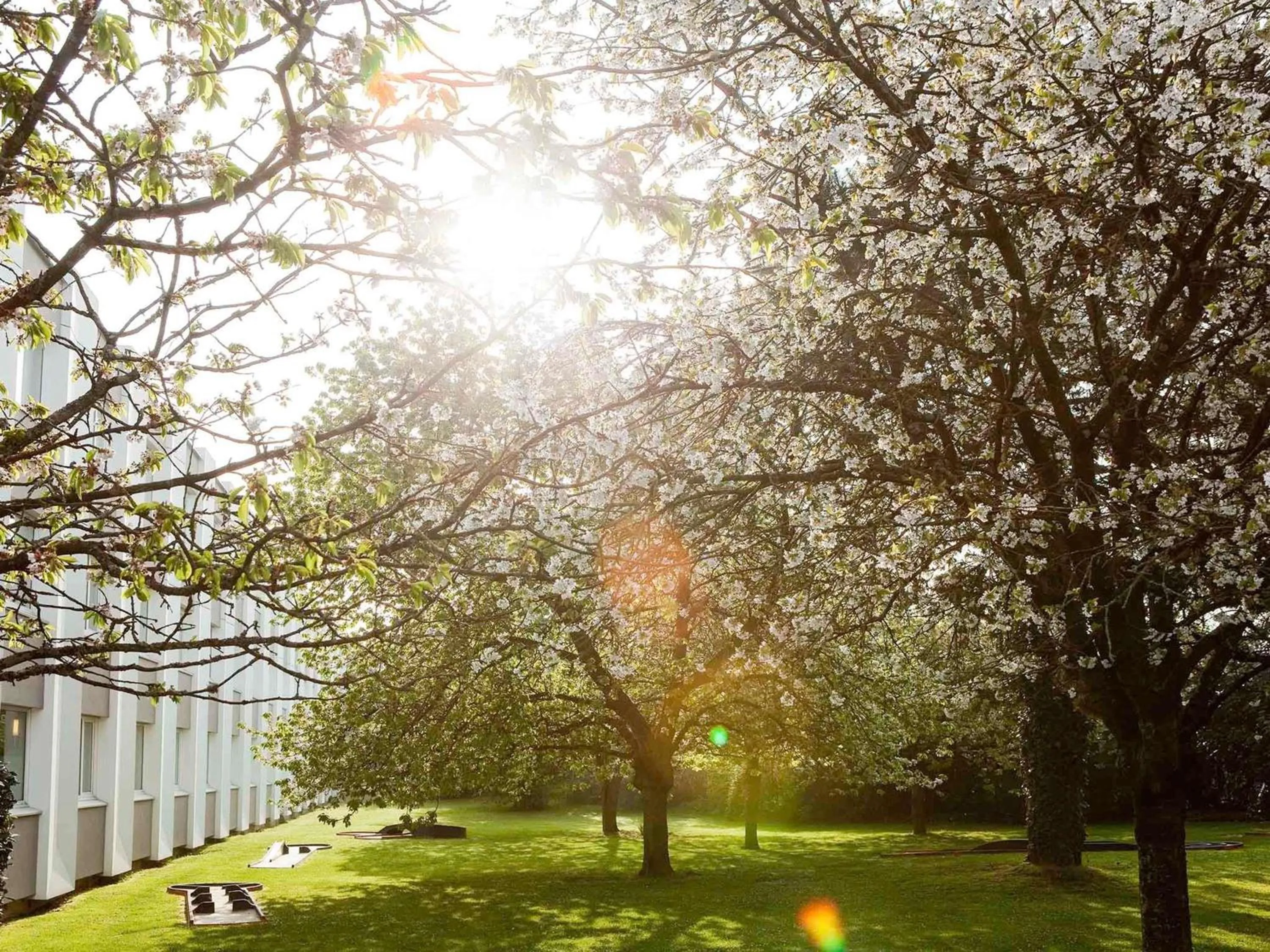 Golfcourse in Novotel Saclay