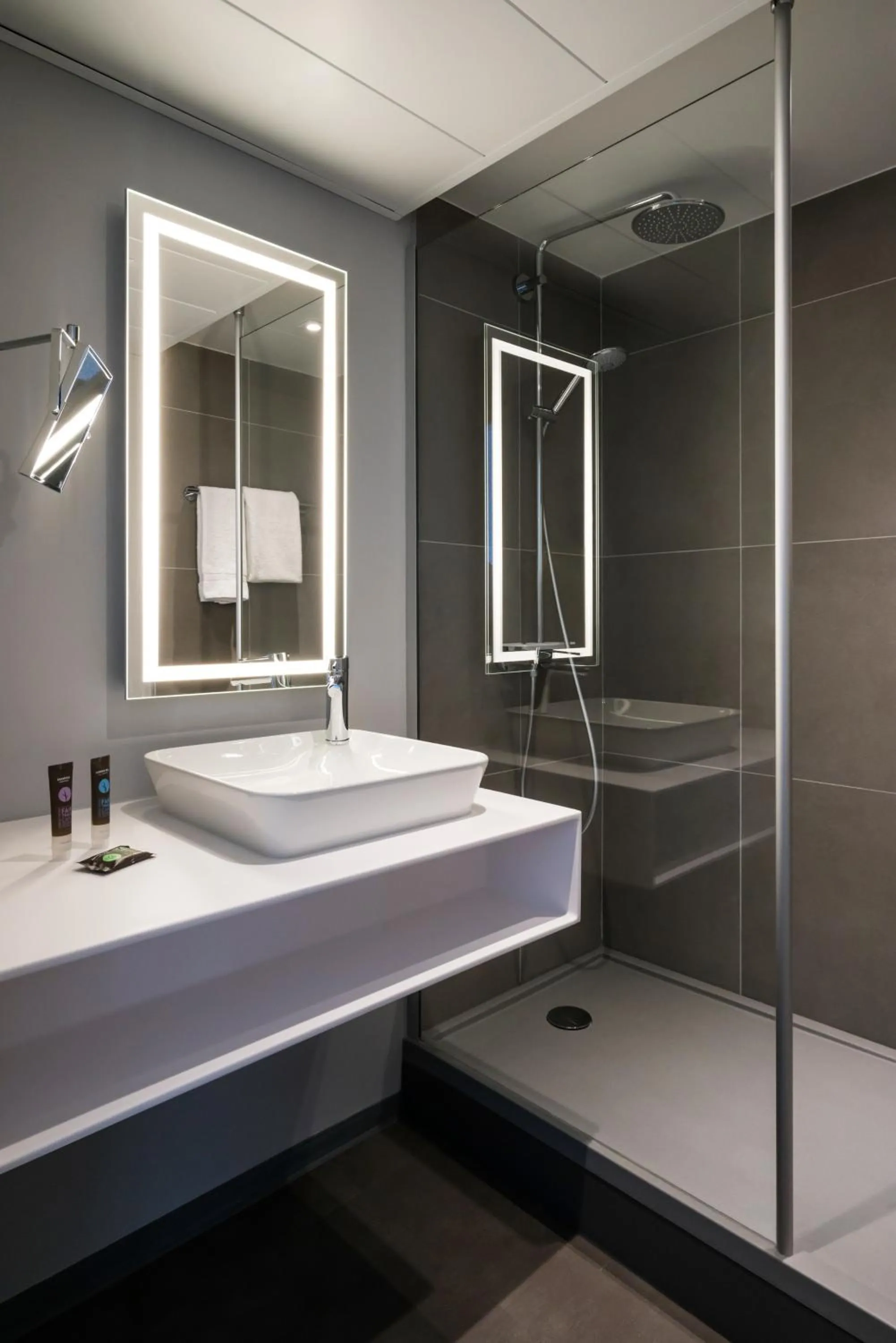 Toilet in Novotel Saclay