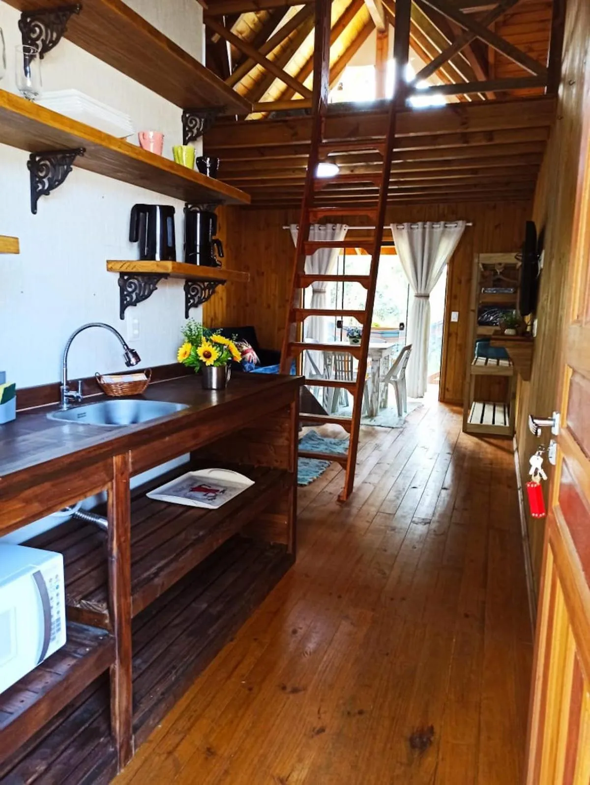 Decorative detail in Pousada Chalé Suiço Bombinhas